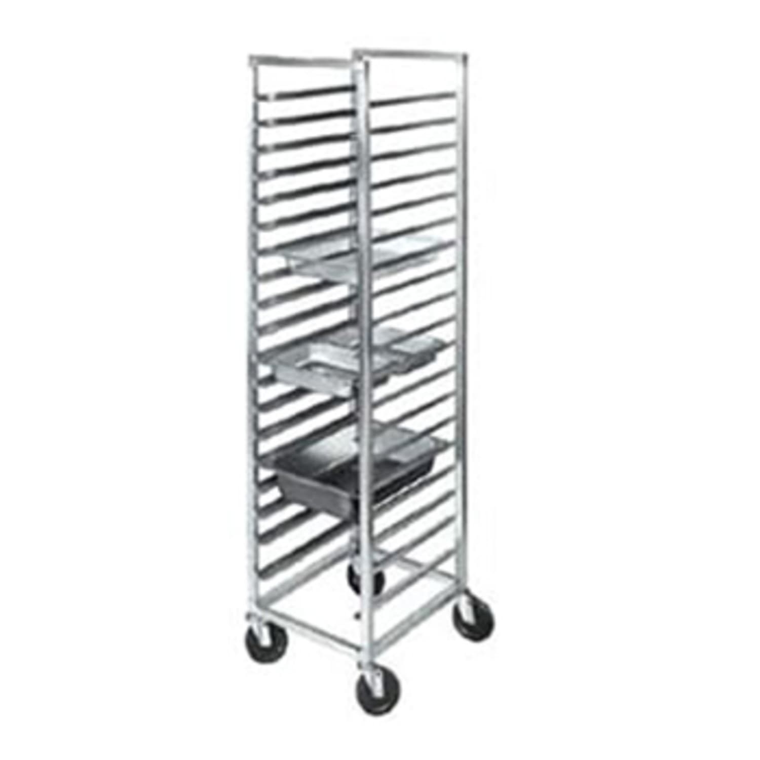 Channel SSPR-5E 16 1/2W 11 Sheet Pan Rack w/ 5 Bottom Load Slides, Stainless Steel