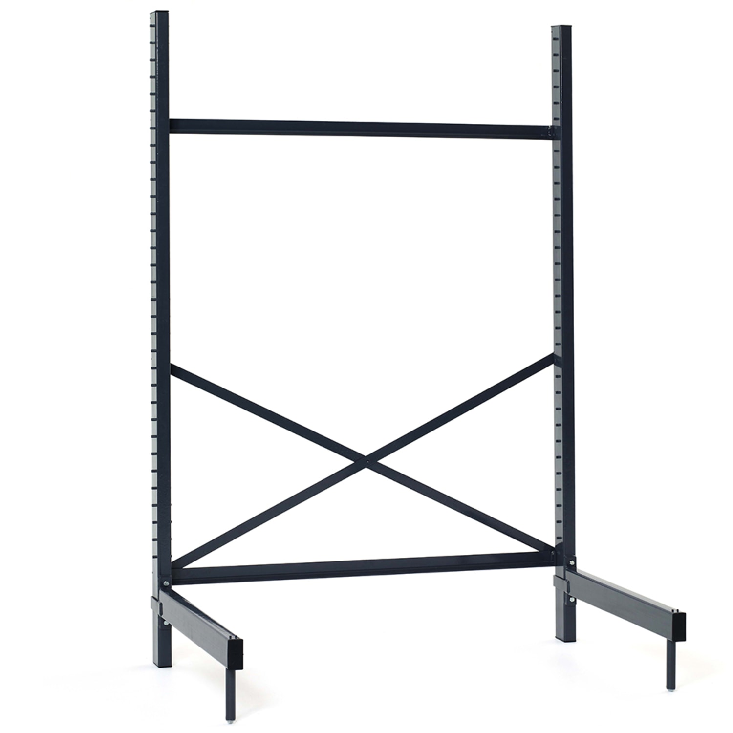 Metro SM761830-KIT SmartLever Cantilevered Shelving Base Unit - 34 1/4L x 22 1/2W x 76 3/8H, Steel, Gray