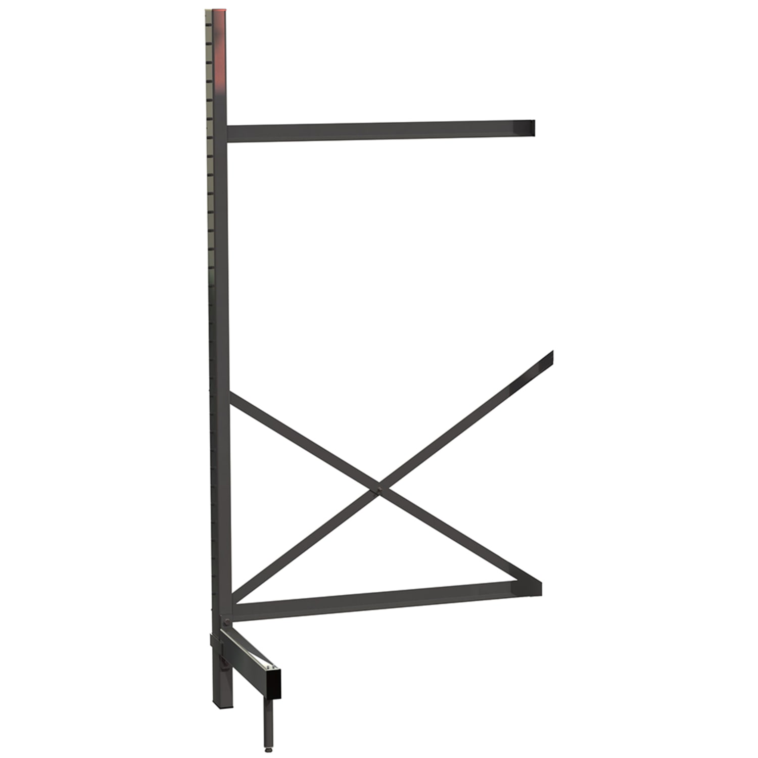 Metro SM763048-ADD SmartLever Cantilevered Shelving Add On Unit - 50 1/5L x 34 1/2W x 76 3/8H, Steel, Gray