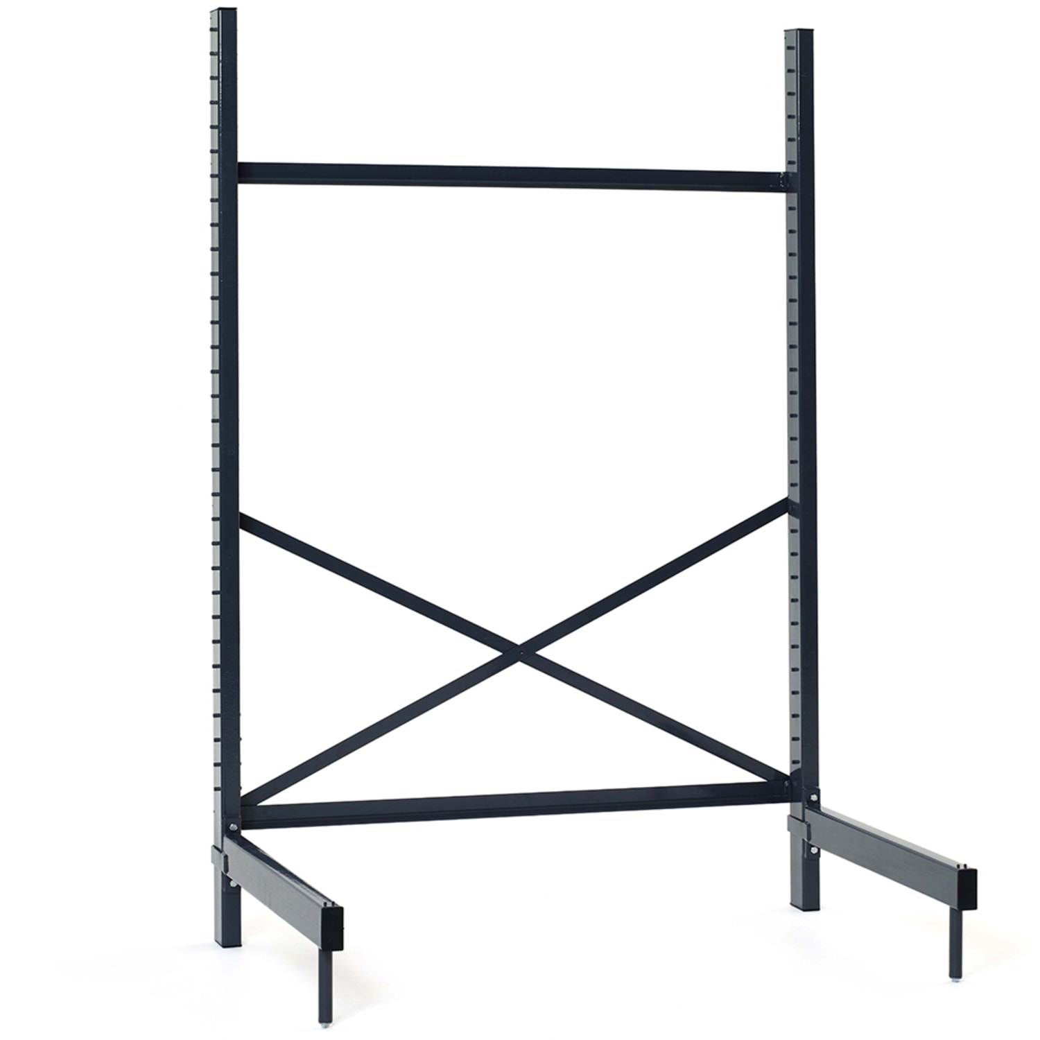 Metro SM763036-KIT SmartLever Cantilevered Shelving Base Unit - 40 1/4L x 34 1/2W x 76 3/8H, Steel, Gray