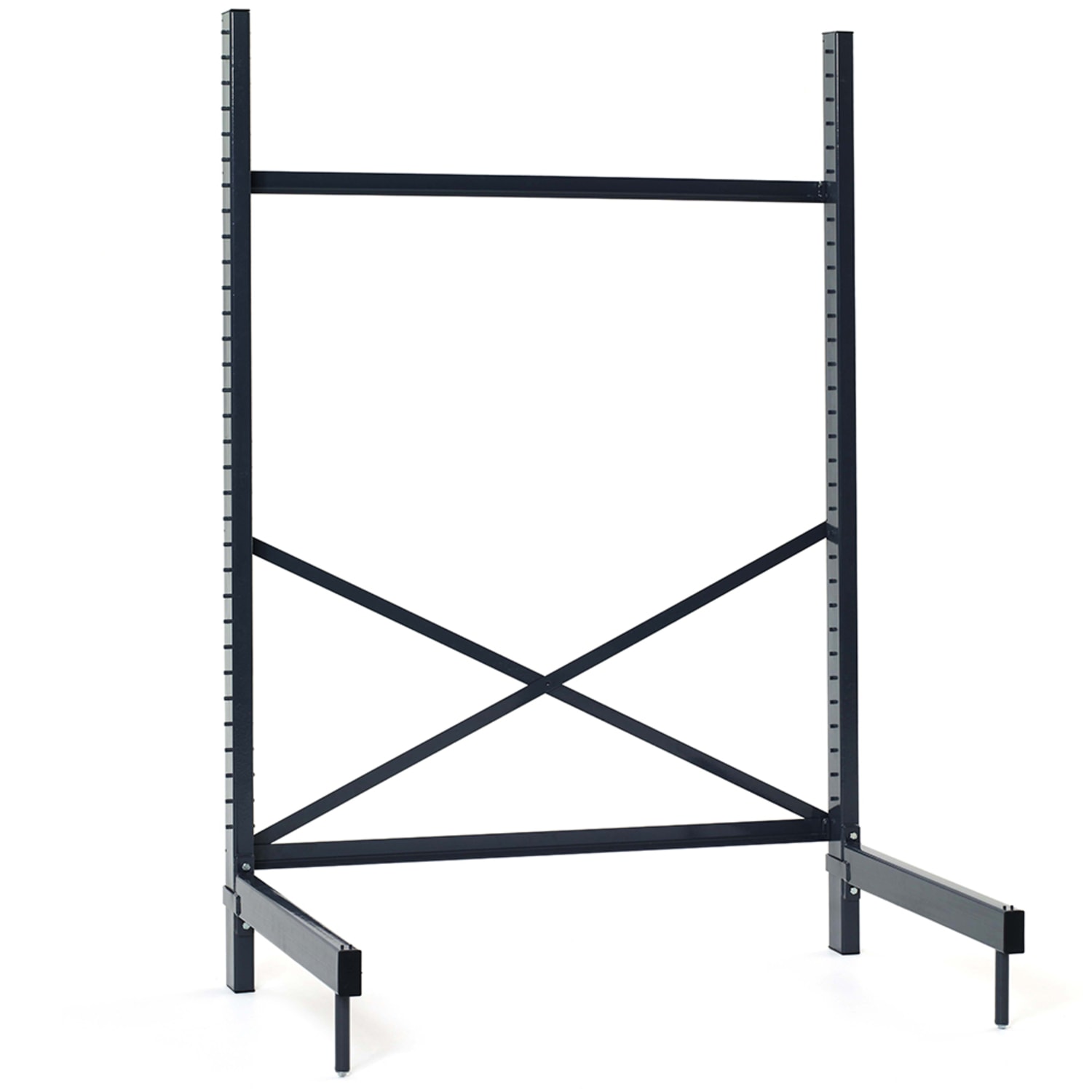 Metro SM763048-KIT SmartLever Cantilevered Shelving Base Unit - 52 1/4L x 34 1/2W x 76 3/8H, Steel, Gray