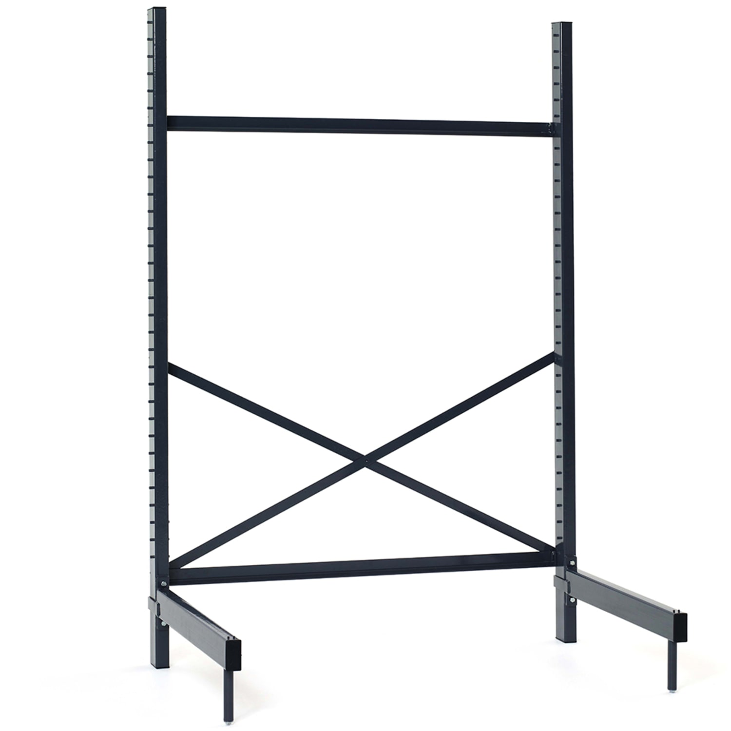 Metro SM762430-KIT SmartLever Cantilevered Shelving Base Unit - 34 1/4L x 28 1/2W x 76 3/8H, Steel, Gray