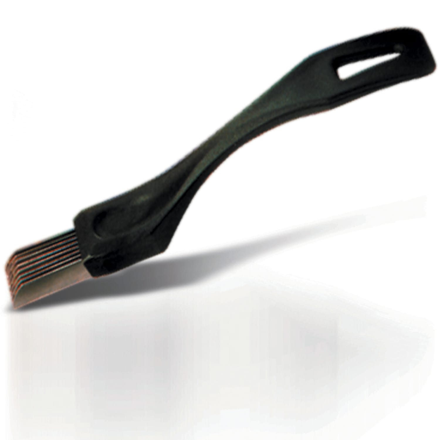 Louis Tellier N8008 6 9/10 Handheld Multi Slicer w/ Stainless Steel Blades & Black Plastic Handle, Silver