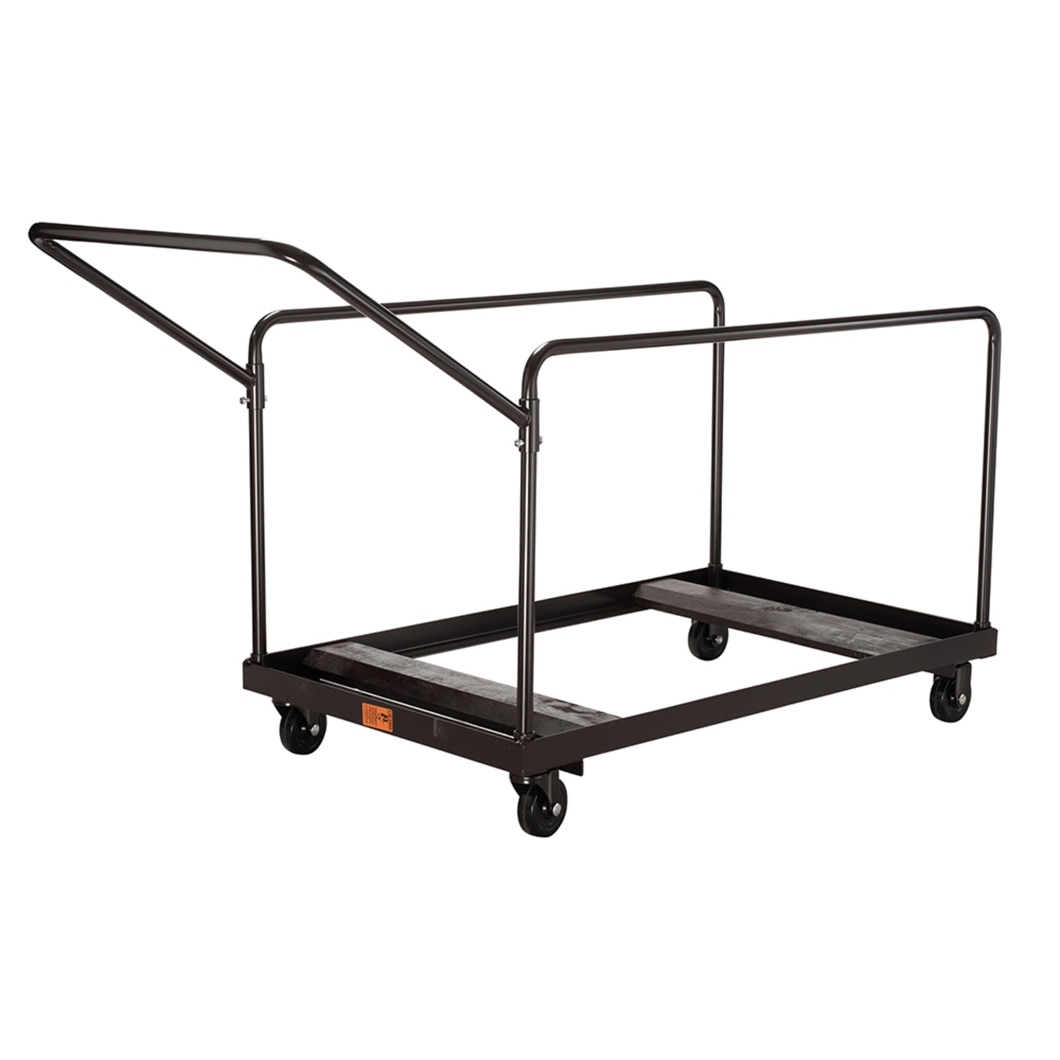 National Public Seating DY-60R Folding Table Dolly w/ 10 Table Capacity for 48 & 60 Round Folding Tables