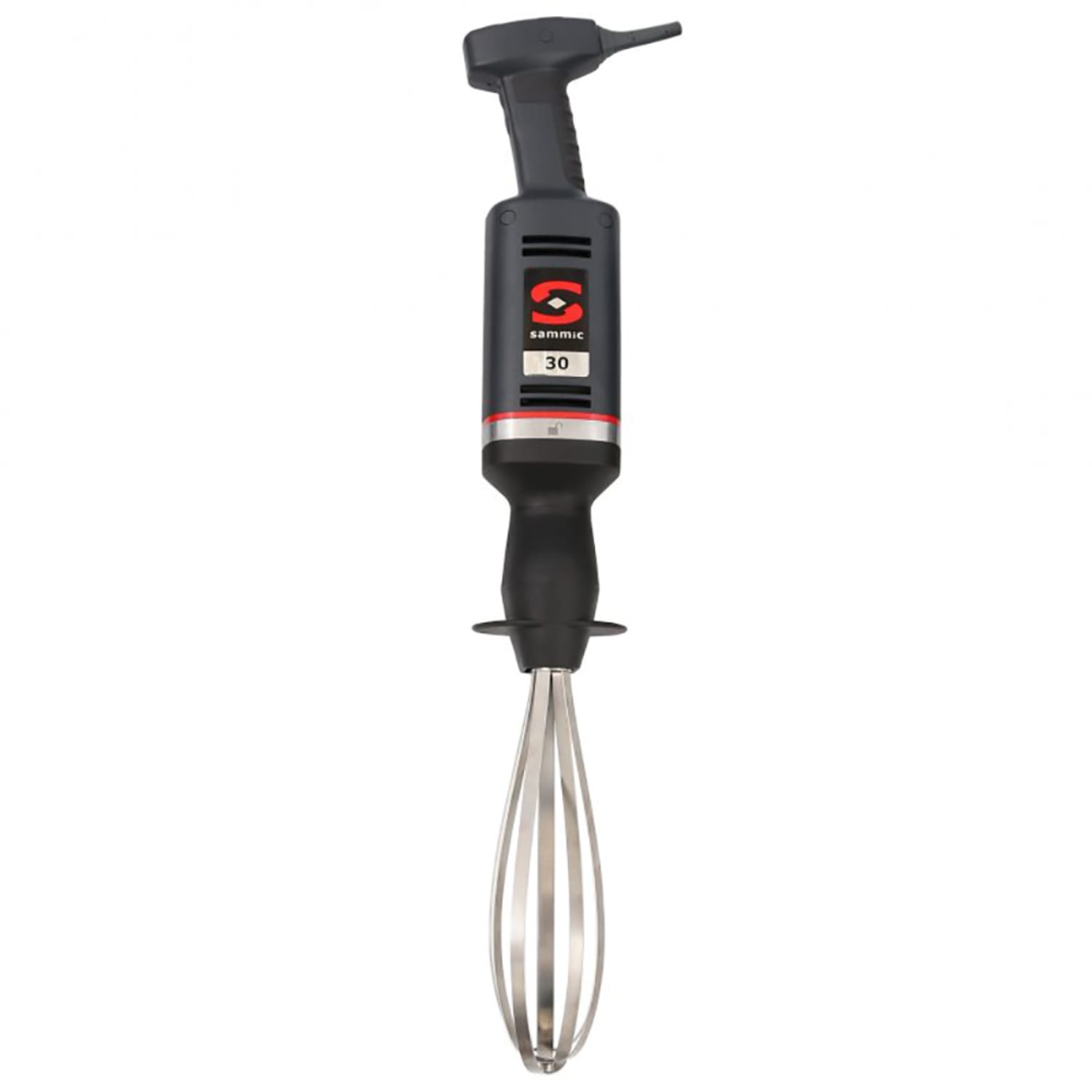 Sammic B-30 32 qt Commercial Immersion Blender w/ 15 3/5 Whisk, 120v, 15"" Whisk, 1/2 HP, Black