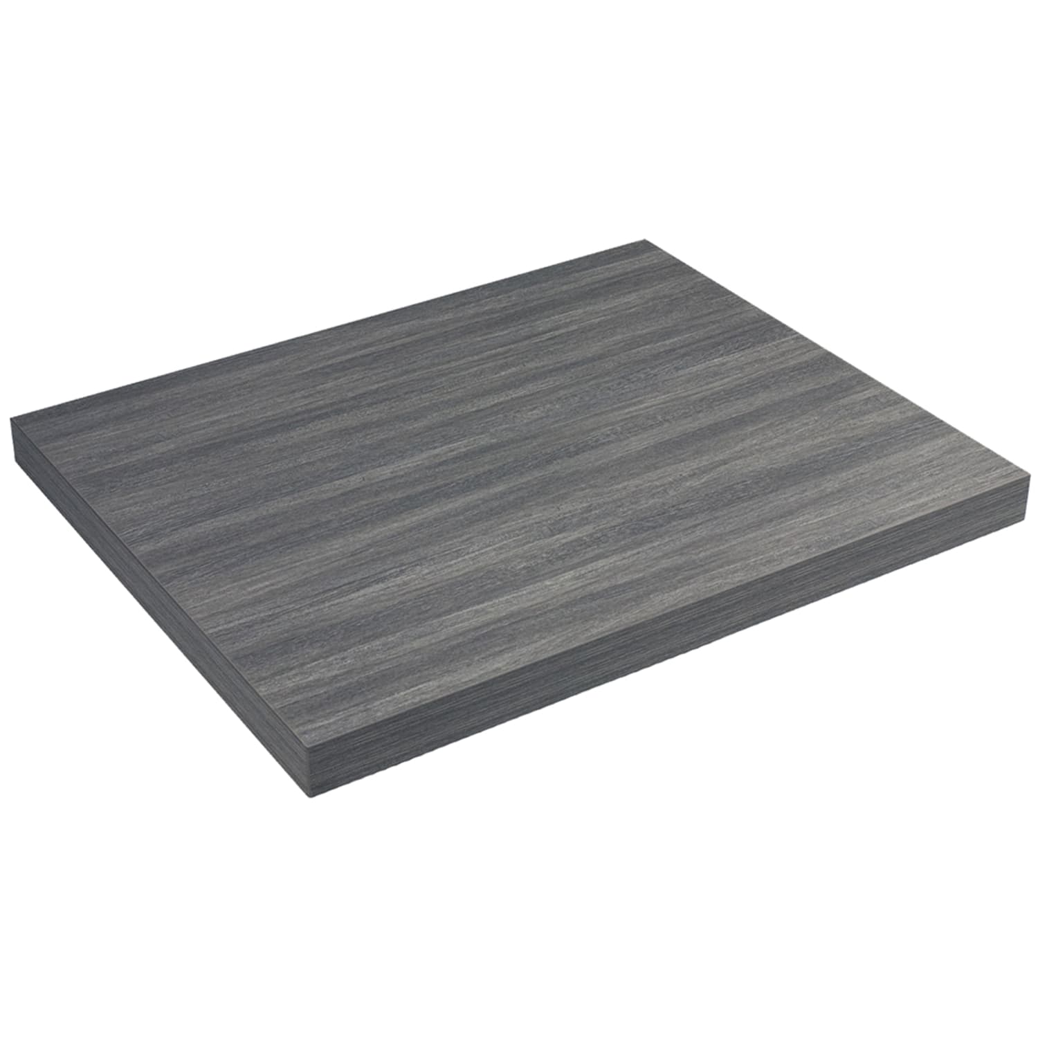 American Tables & Seating ATE3072-GY 30 x 72 Rectangular Laminate Table Top, Standard Light Gray, 2 in