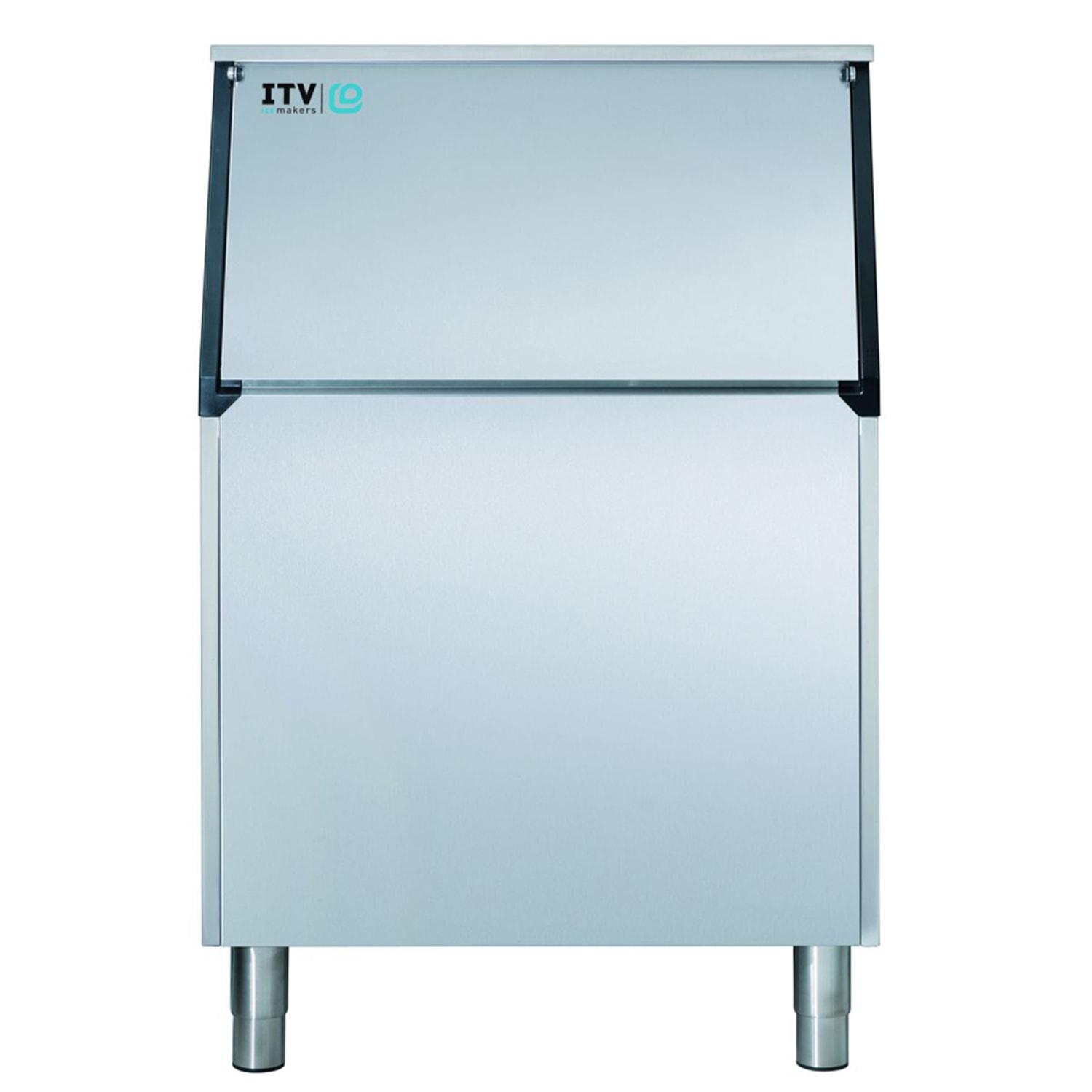 ITV Ice Makers S-500 30 Ice Bin - 507 lbs, Stainless Steel