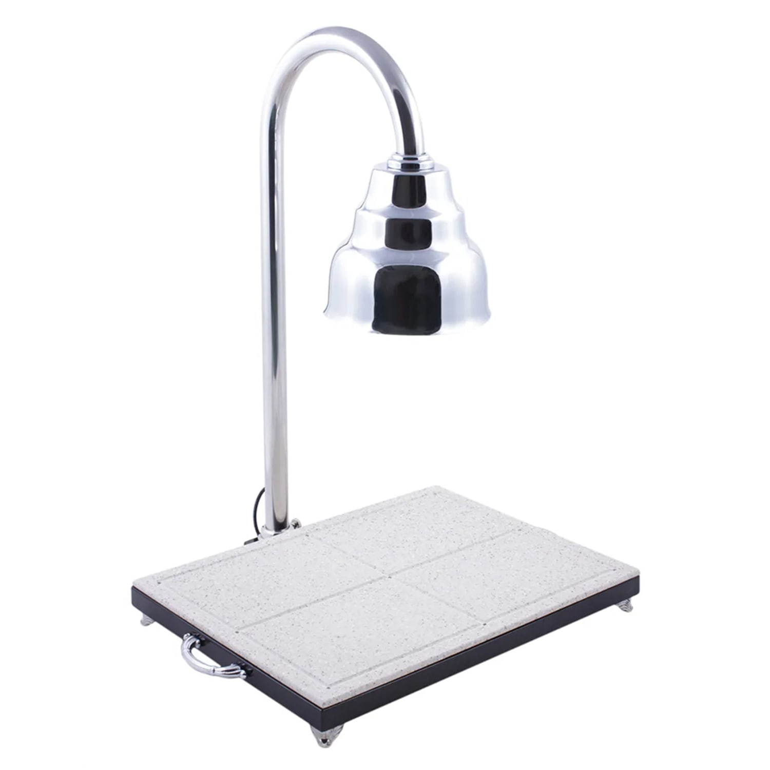 Bon Chef 9694CH Carving Station w/ Heat Lamp, Chrome Shade, 24 x 18 x 30 1/2, Silver, 120 V