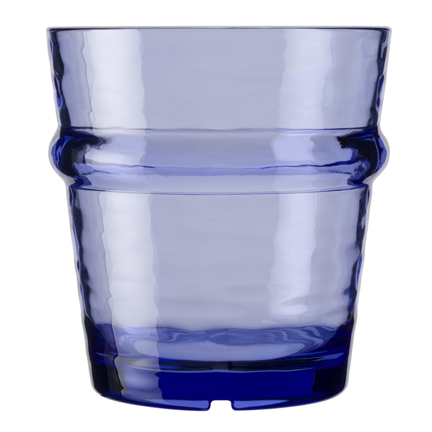 Libbey 109303 12 oz Infinium Double Old Fashioned Glass, Tritan Plastic, Tritan Copolyester, Blue
