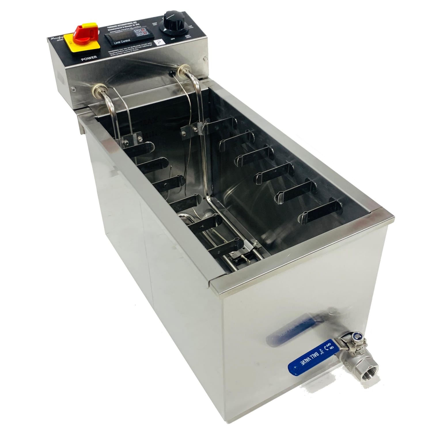 Paragon 9150 Countertop Electric Corn Dog Fryer - 37 1/2 lb Vat, 240v/1ph, Stainless Steel