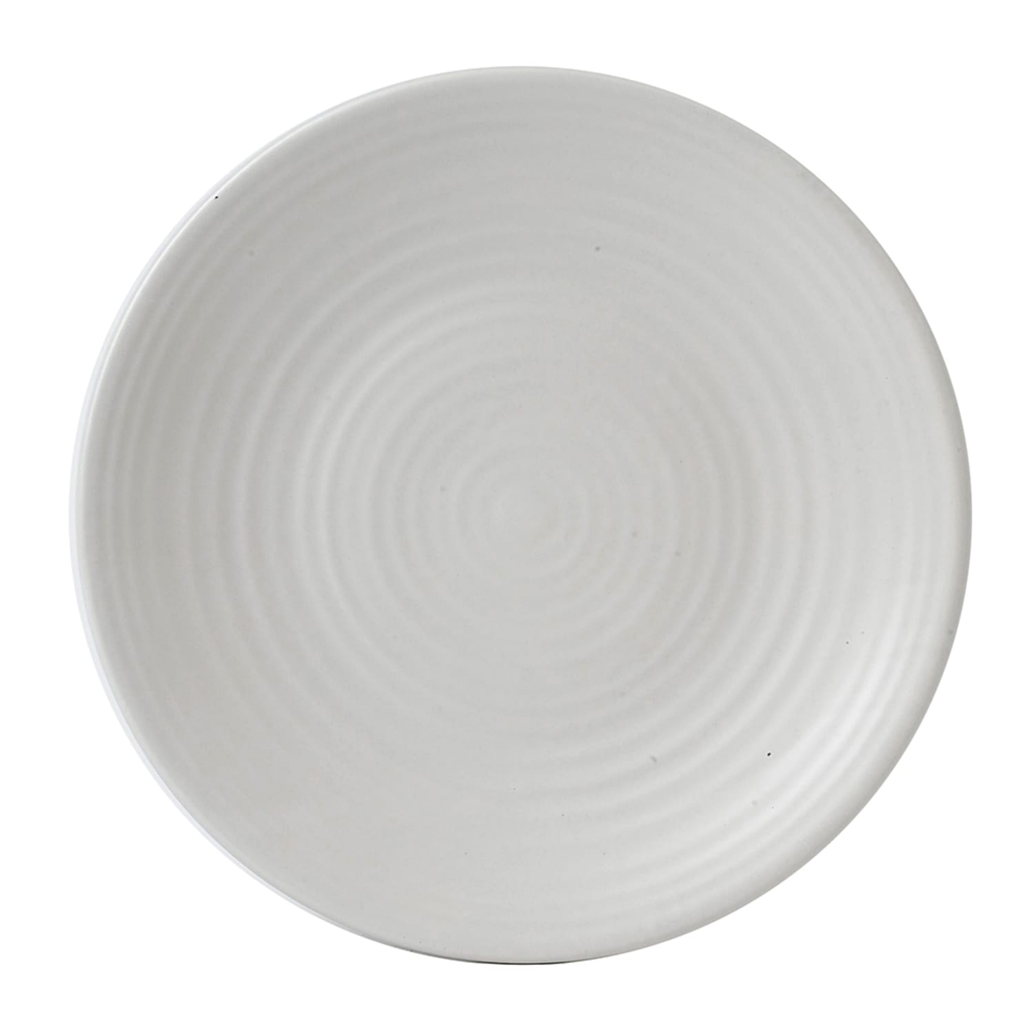 Dudson EP205 8 Round Evo Plate - Ceramic, Pearl, White, 2 Dozen