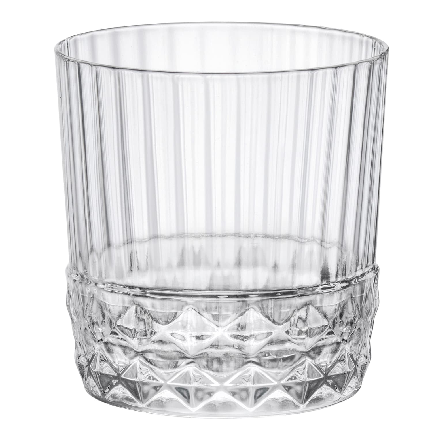 Steelite 49202Q947 12 3/4 oz America 20s Double Old Fashioned Glass, Clear, 3 Dozen