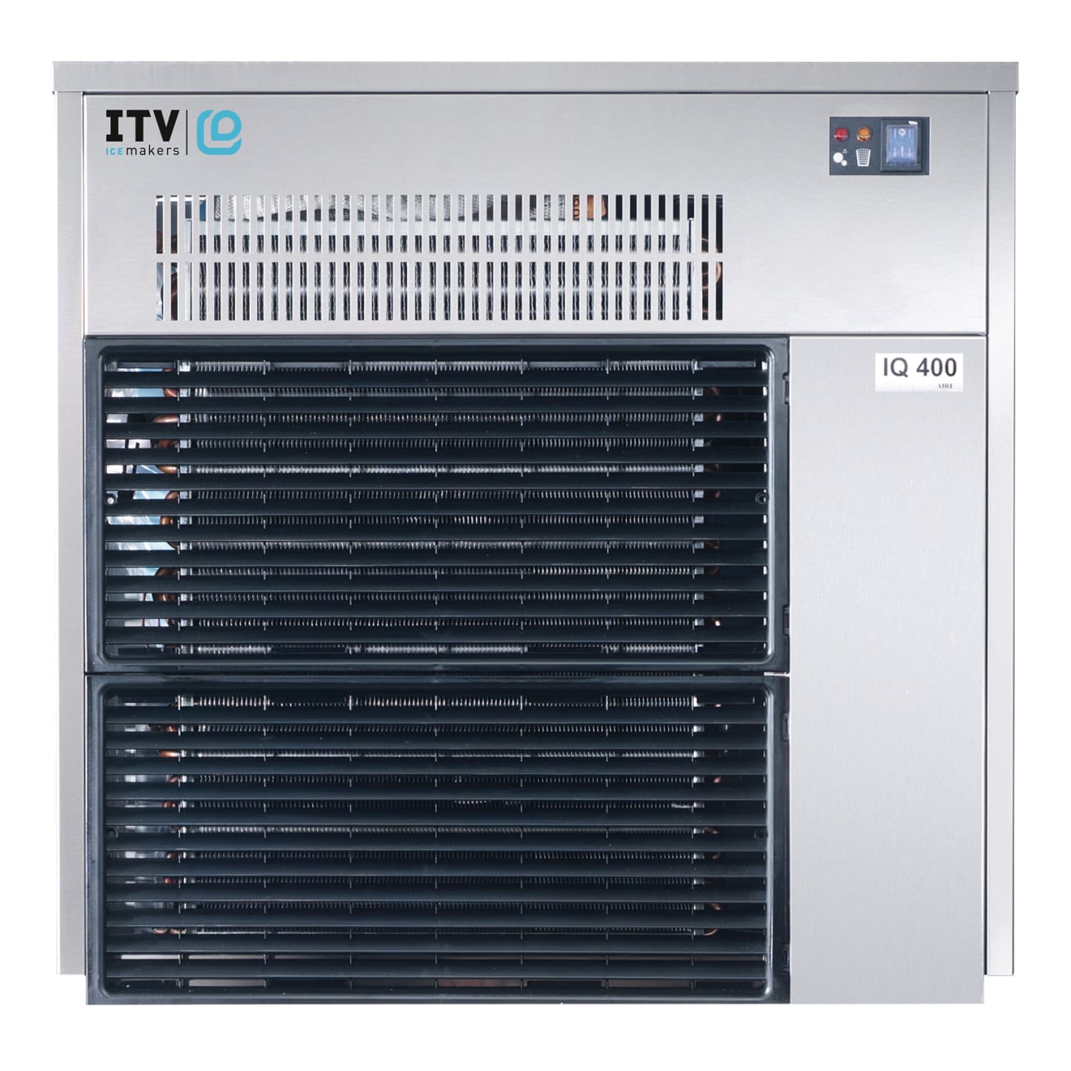 ITV Ice Makers IQ 900 26 5/8 Ice Queen Flake Ice Machine Head - 980 lb/24 hr, Air Cooled, 208-230v/1ph, Stainless Steel, Air-cooled