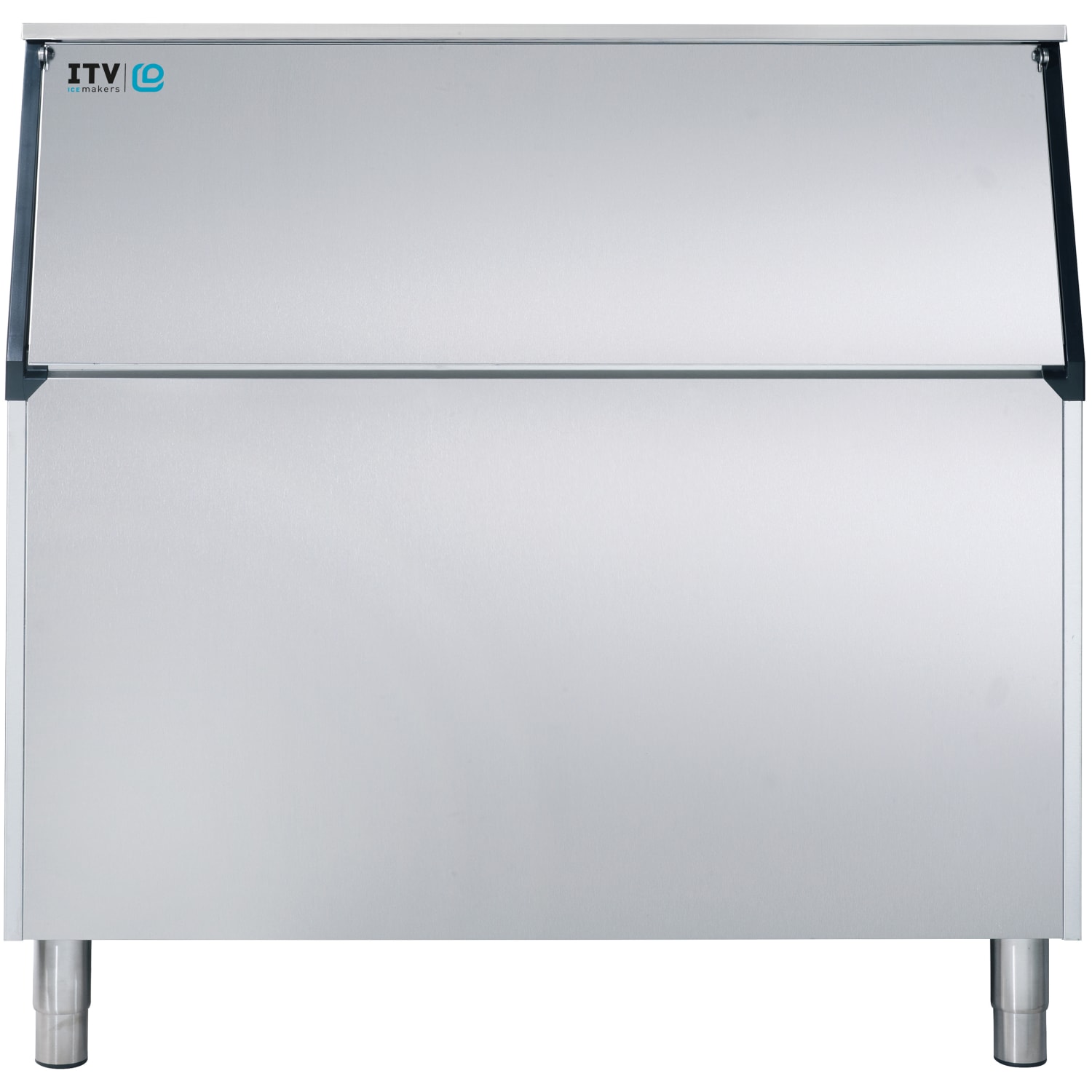 ITV Ice Makers S-1050 52 Ice Bin - 1048 lbs, 1,048 lb Storage Capacity, Stainless Steel