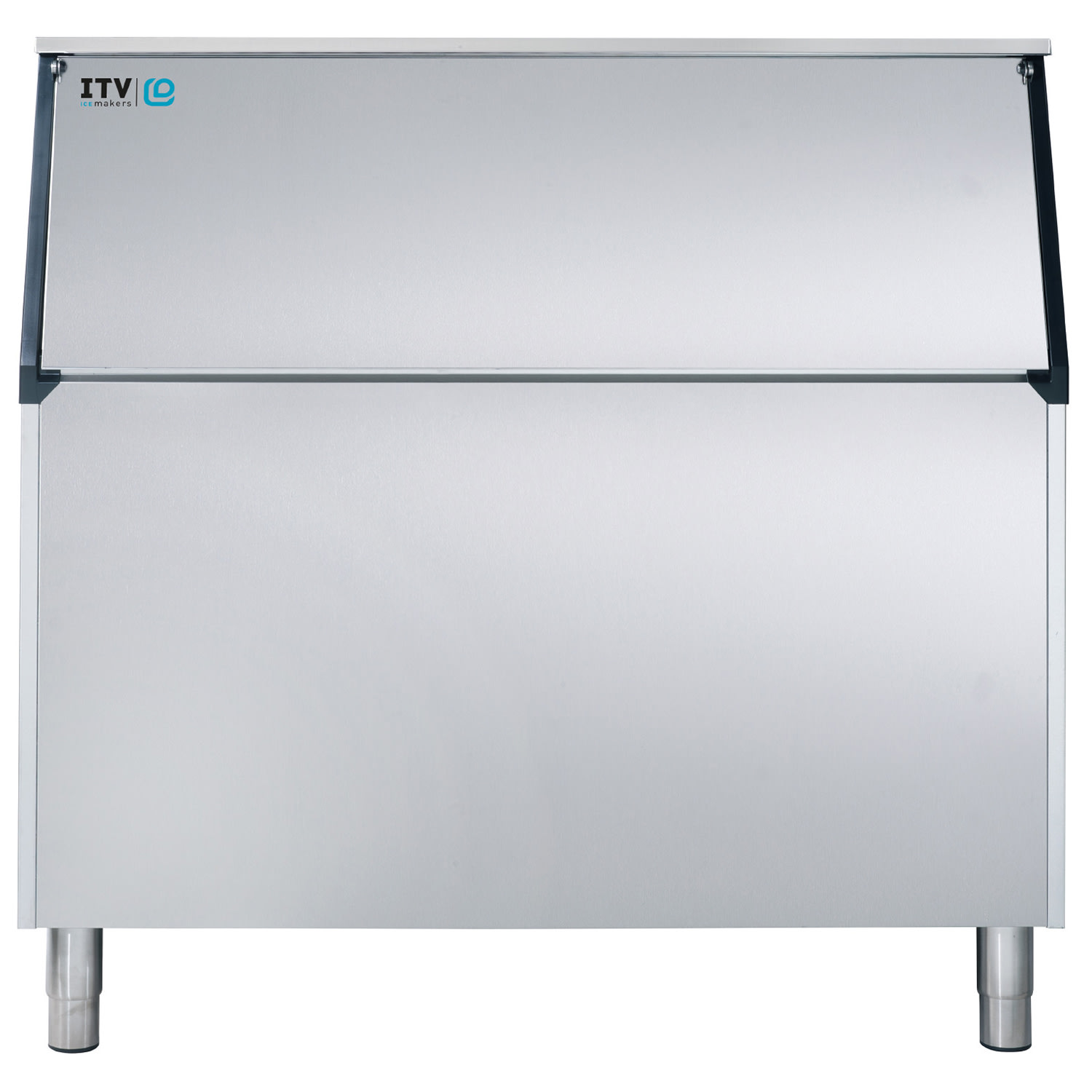 ITV Ice Makers S-900 48 Ice Bin - 860 lbs, 860 lb Storage Capacity, Stainless Steel