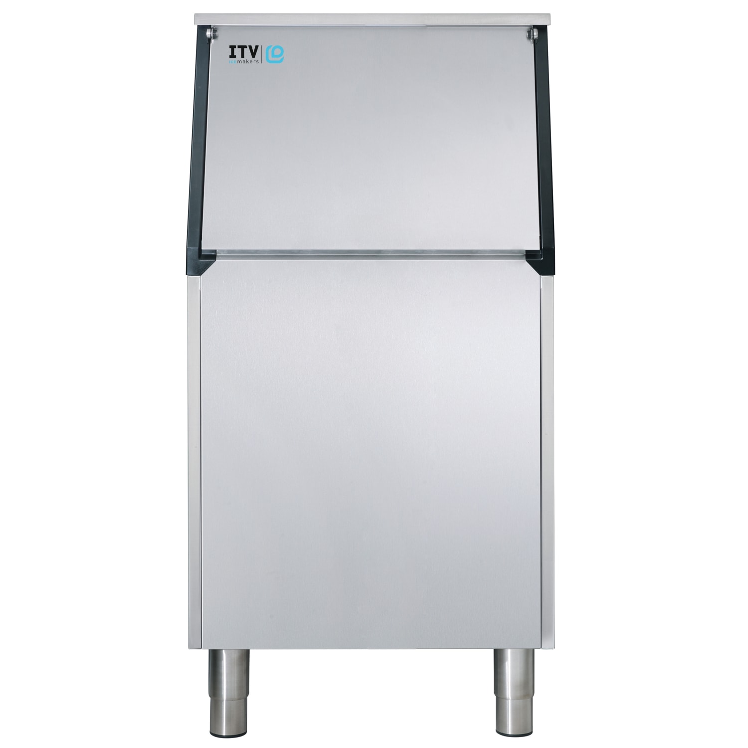 ITV Ice Makers S-400-22 22 Ice Bin - 400 lbs, Stainless Steel