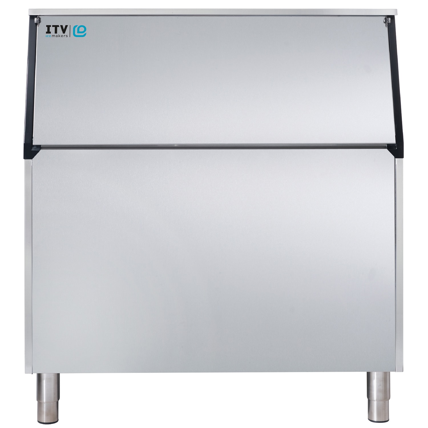 ITV Ice Makers S-750 42 Ice Bin - 750 lbs, 750 lb Storage Capacity, Stainless Steel