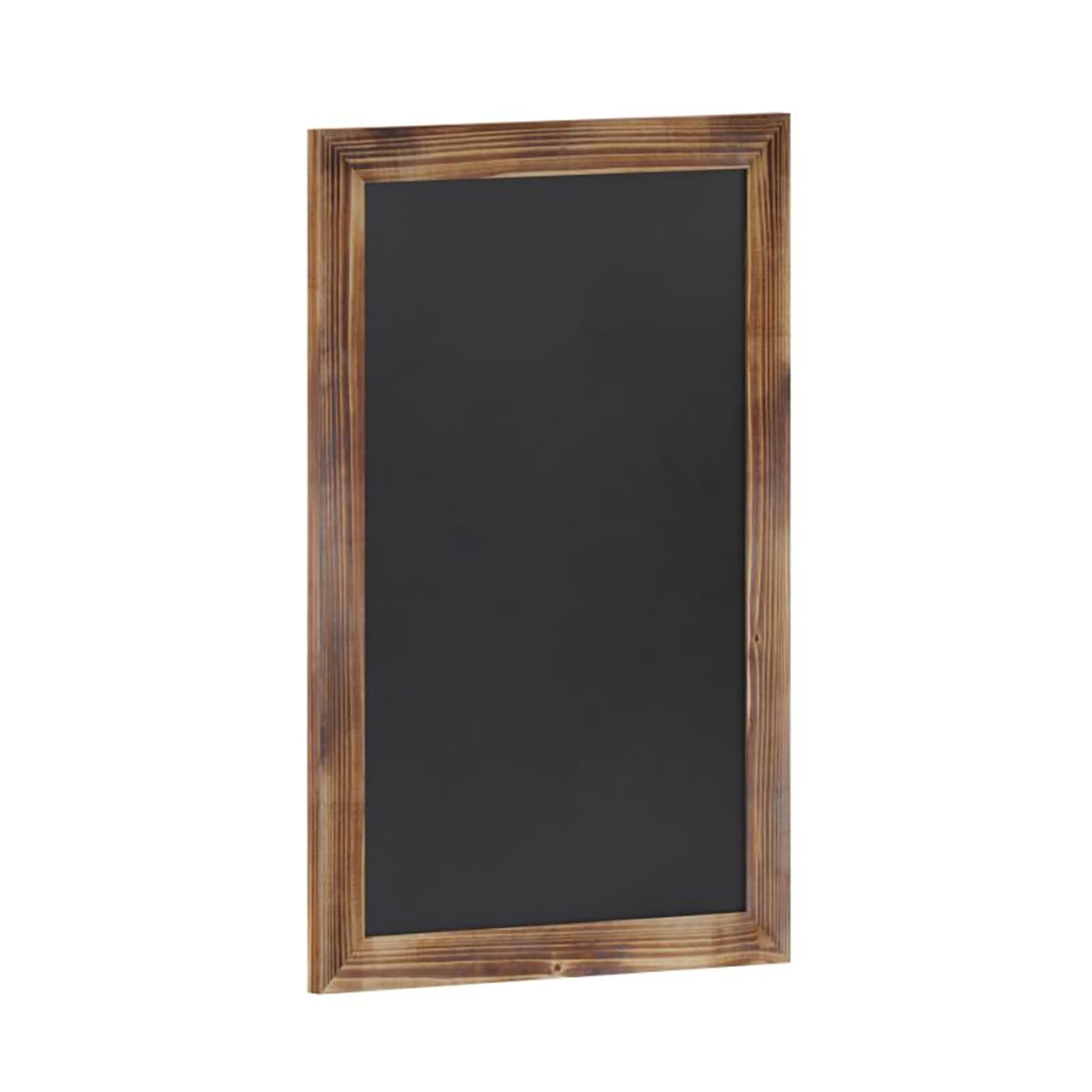 Flash Furniture HGWA-GDIS-CRE8-462315-GG Wall Mount Chalkboard Sign - 20W x 30H, Pine Wood Frame, Brown, Brown Pine Wood Frame