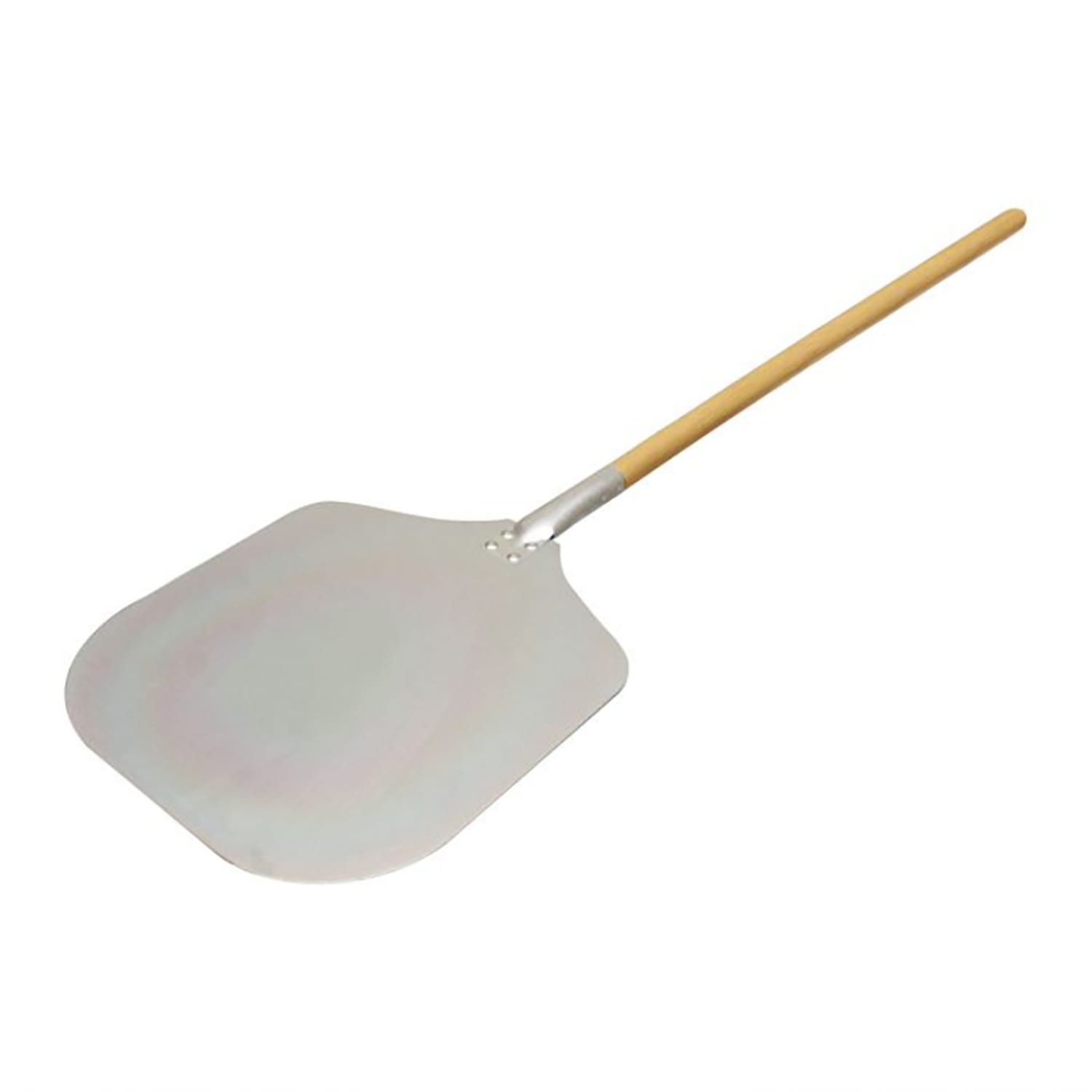 Thunder Group ALWDPP3512 35 Pizza Peel w/ 14 x 12 Aluminum Blade, Wood Handle, Silver
