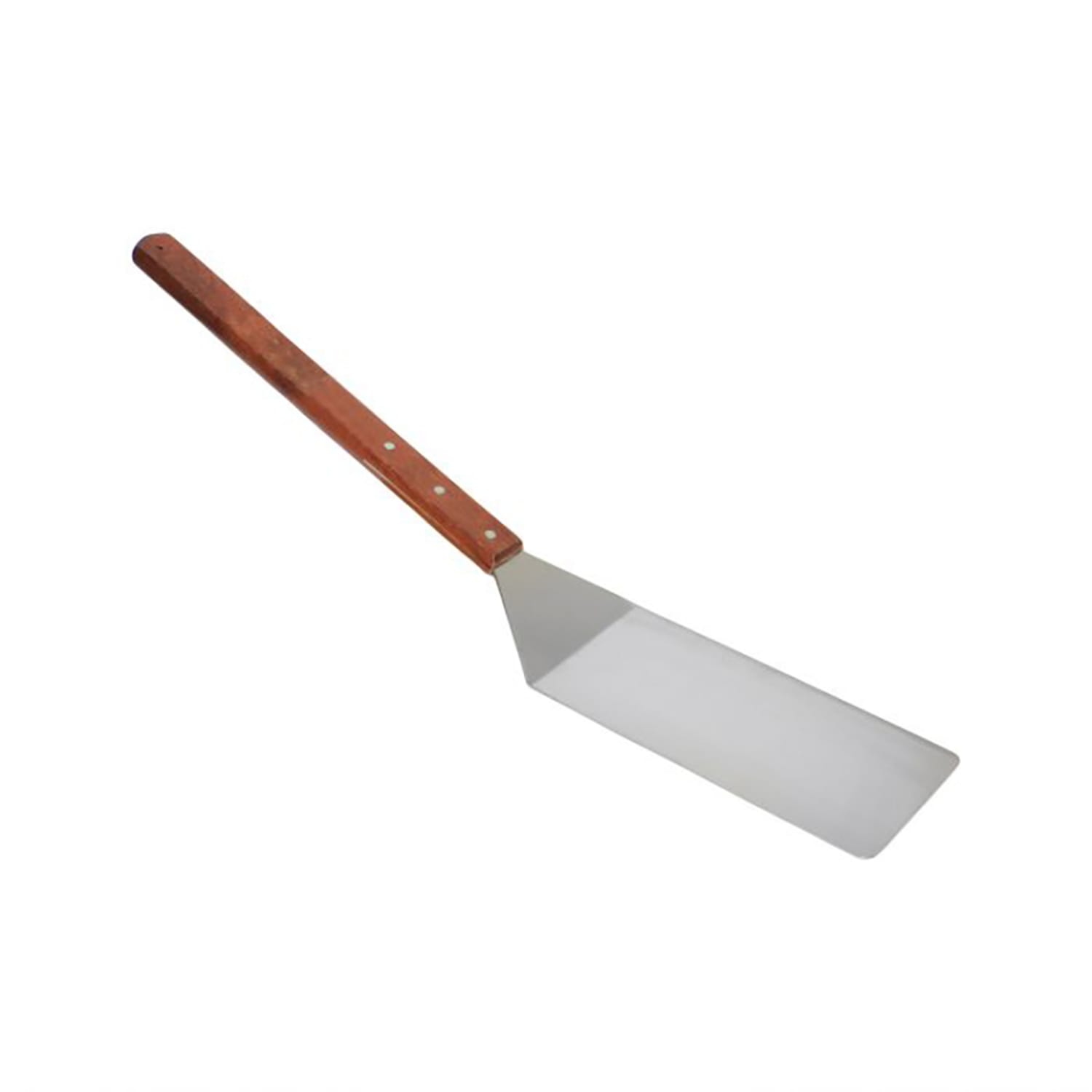 Thunder Group SLTWHT008 Pizza Server w/ 4 x 8 Blade & Wood Handle, Stainless Steel