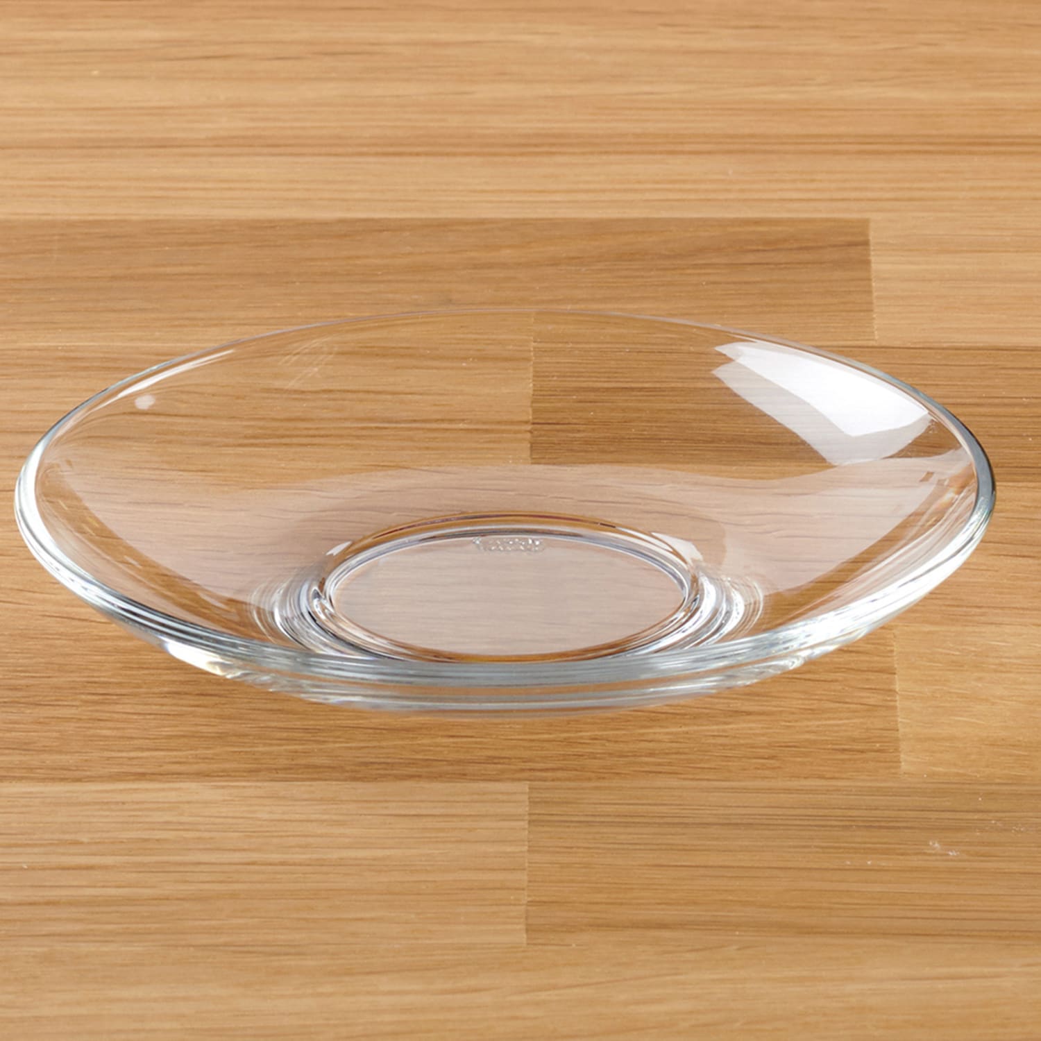 Anchor Hocking 1P00271 5 3/8 Round Tea Saucer - Glass, Clear, Case of 72