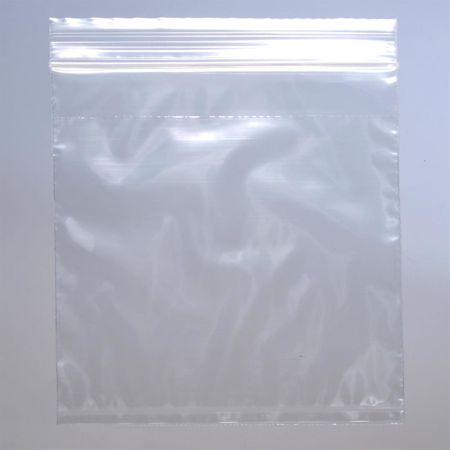 LK Packaging LAB20808NP Lab-Loc Reclosable 3-Wall Specimen Bags - 8 x 8, Polyethylene, Clear, Unprinted, Case of 1000