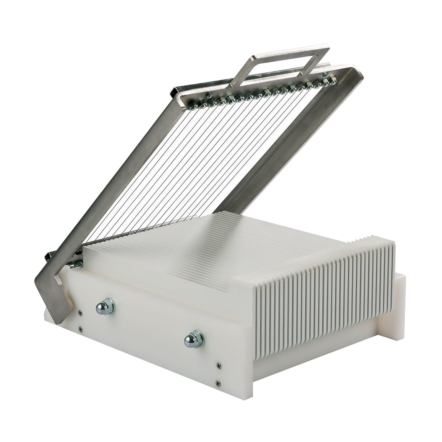 Matfer Bourgeat 263530 Mini Guitar Candy Slicer - 17 1/2L x 13 1/8W, Stainless Steel/Plastic