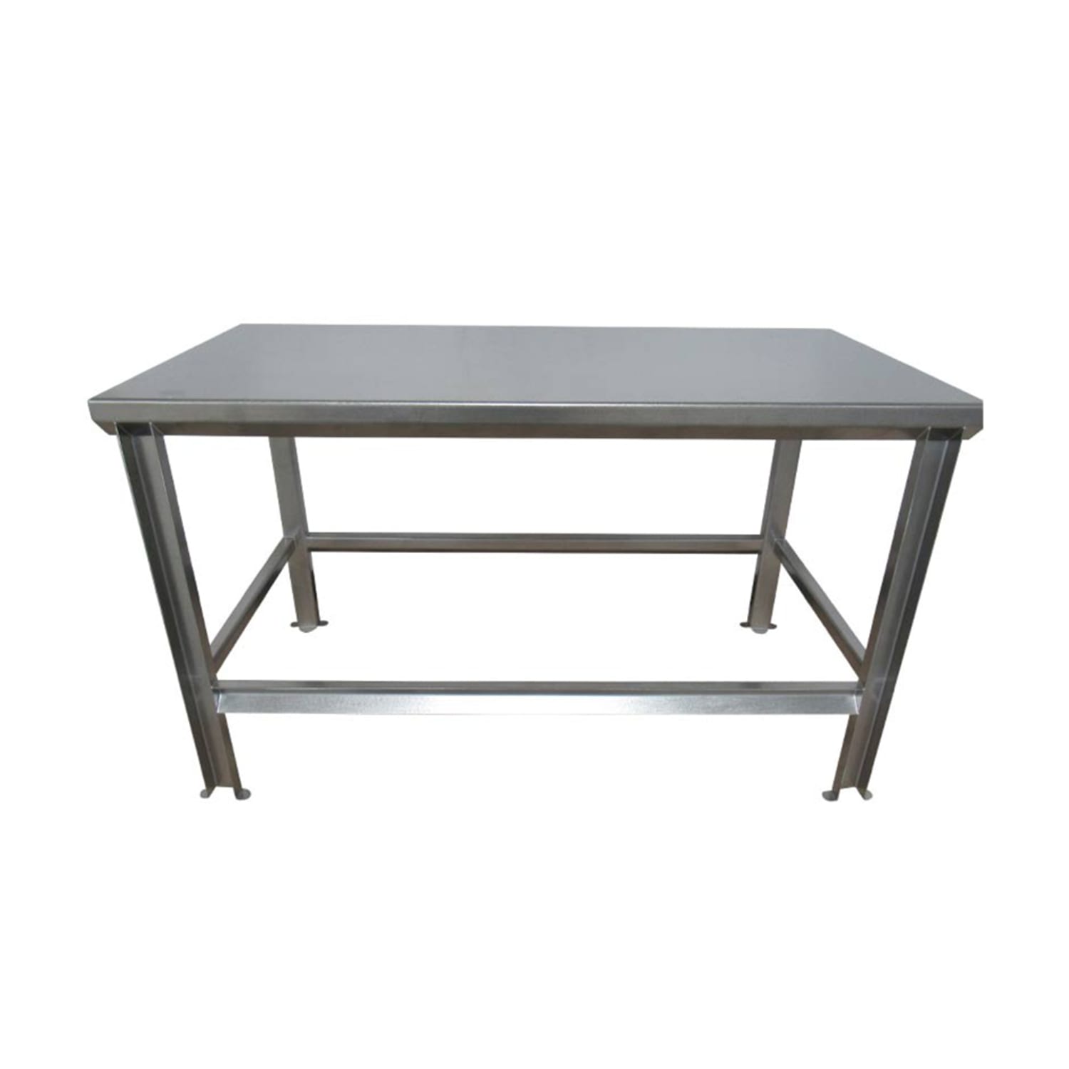 SSL Industries SSL-1001-60X24 60 11 ga Work Table w/ 304 Series Stainless Steel Flat Top