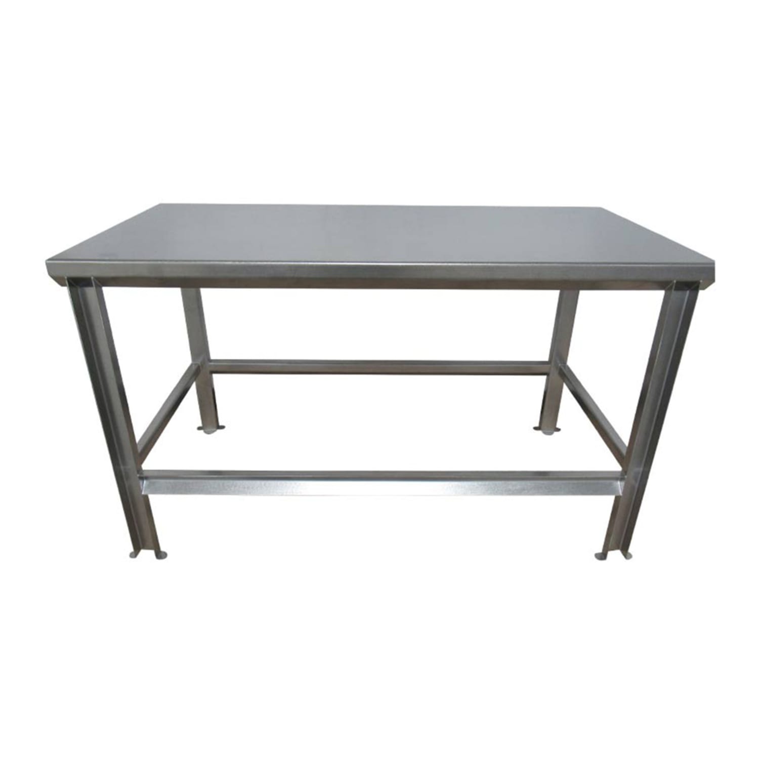 SSL Industries SSL-1001-36X36 36 11 ga Work Table w/ 304 Series Stainless Steel Flat Top