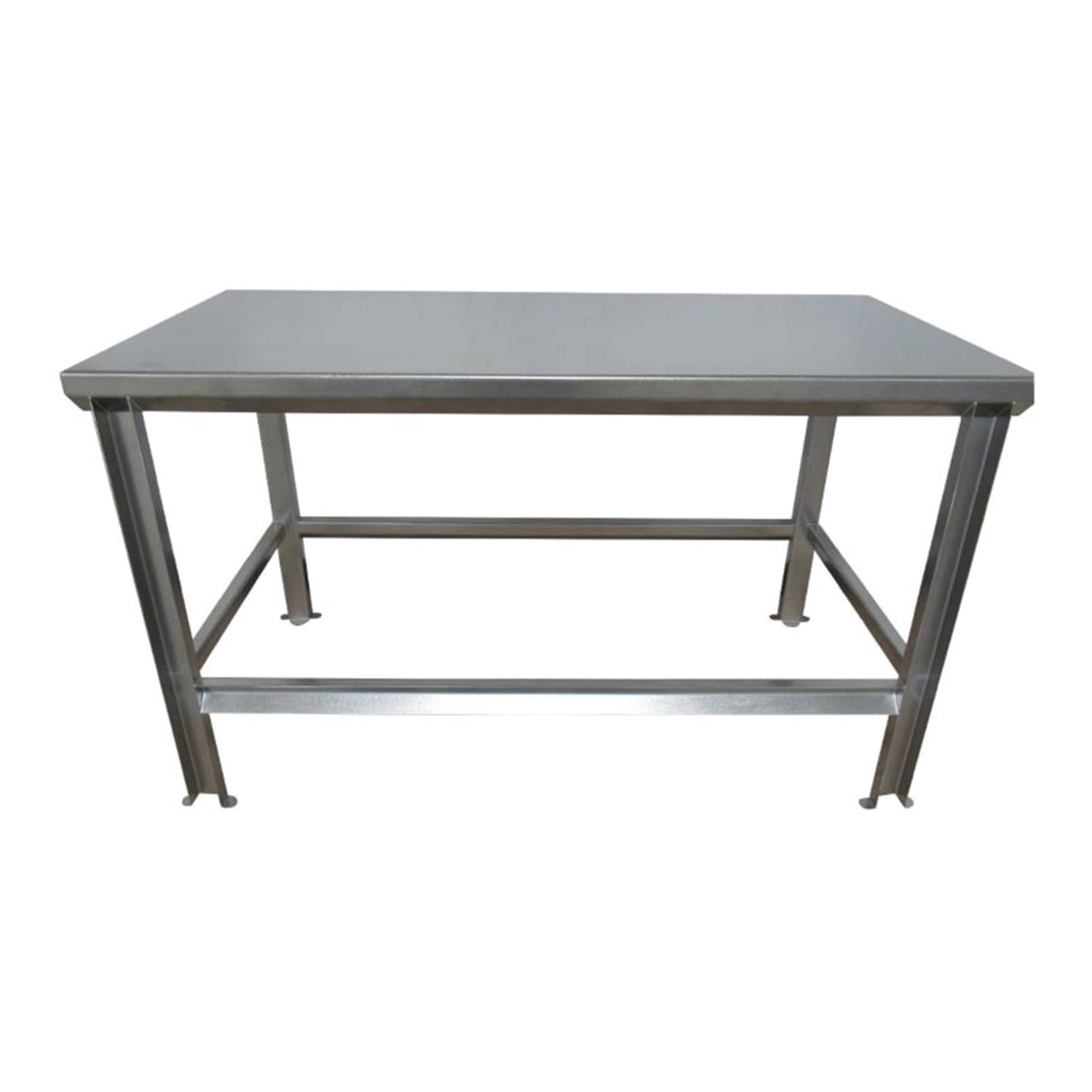 SSL Industries SSL-1001-36X30 36 11 ga Work Table w/ 304 Series Stainless Steel Flat Top