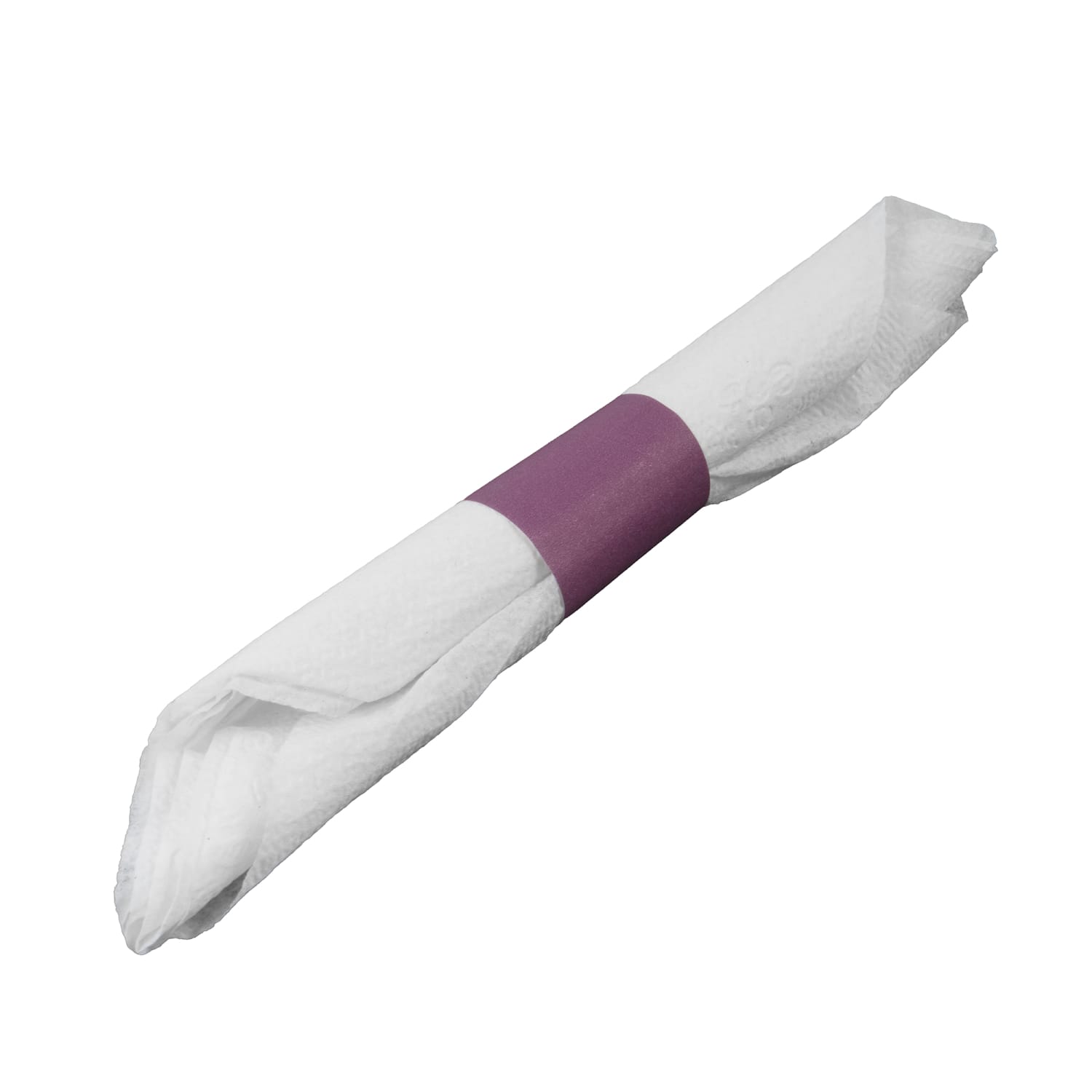 Rofson NBBU Napkin Bands - Paper, Burgundy, Red, Case of 20000