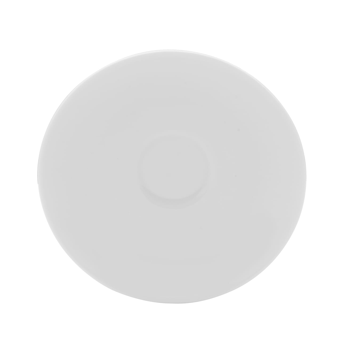 Mikasa Hospitality 5302840 5 Round Galleria Saucer - Porcelain, White, Vitrified Porcelain, Pack of 6