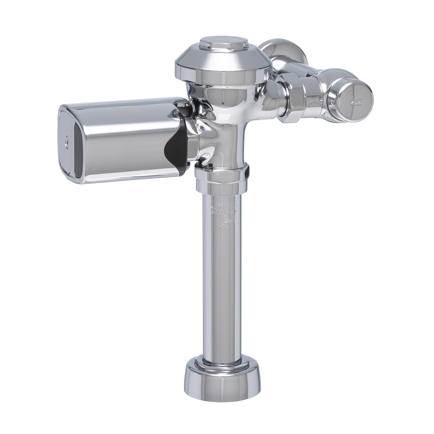 Zurn Industries ZER6000AV-WS1-SM Exposed Battery Powered Sensor Diaphragm Flush Valve for Water Closets - 1.6 gpf, 11 1/2 Rough In, Chrome