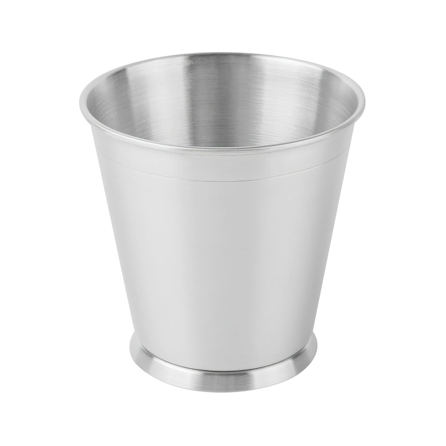 GET 4-80808 9 6/25 oz Mini Serving Pail, Stainless Steel, 3.5"" Dia, Silver, Case of 12