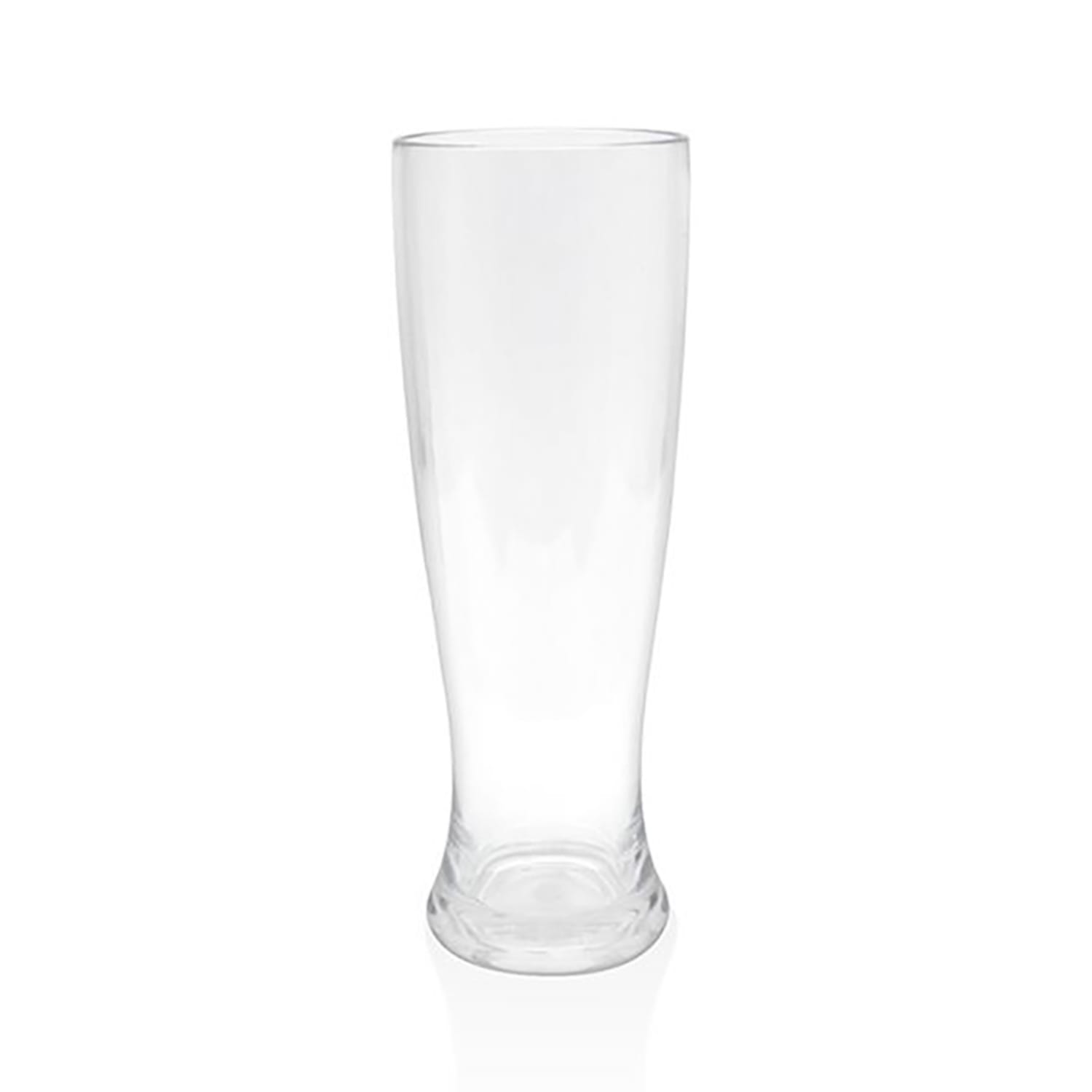 Front of the House ABR006CLT23 16 oz Drinkwise Pilsner Glass - Resin, Clear, Case of 12