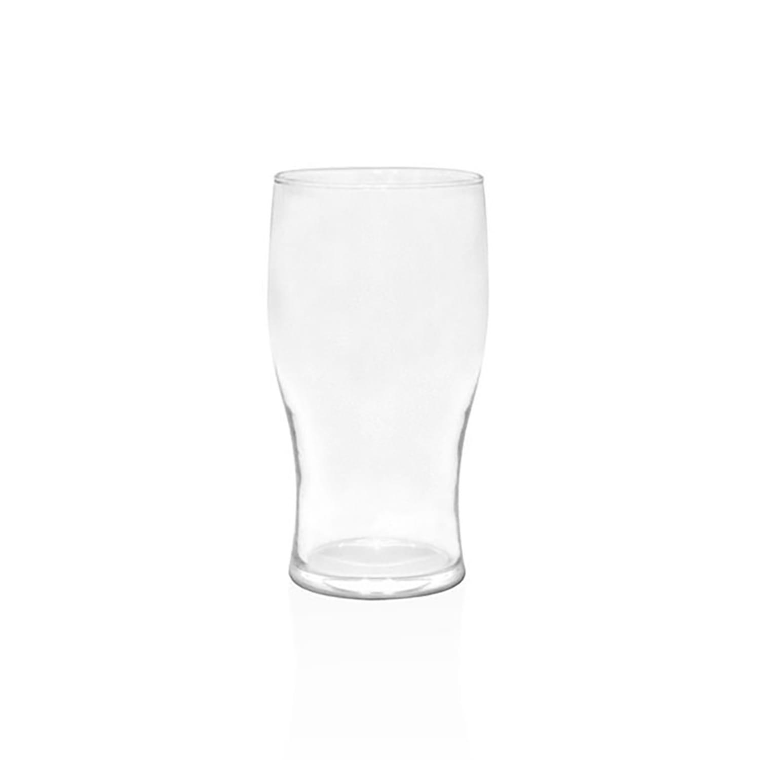 Front of the House ABR004CLT23 20 oz Drinkwise Pint Glass - Resin, Clear, Case of 12