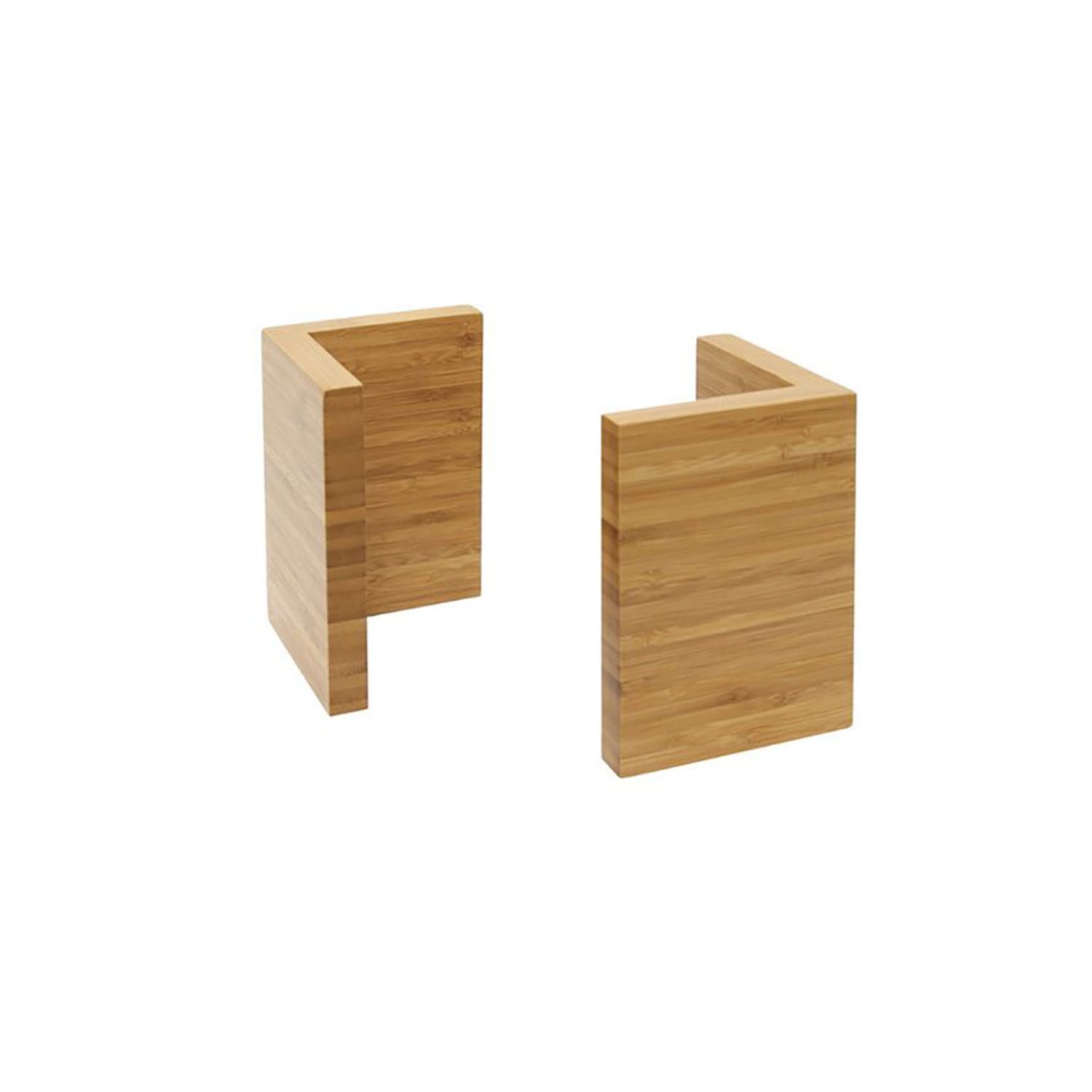 Front of the House BHO032BBB20 2 Piece Buffetware Riser Set - Bamboo, Beige