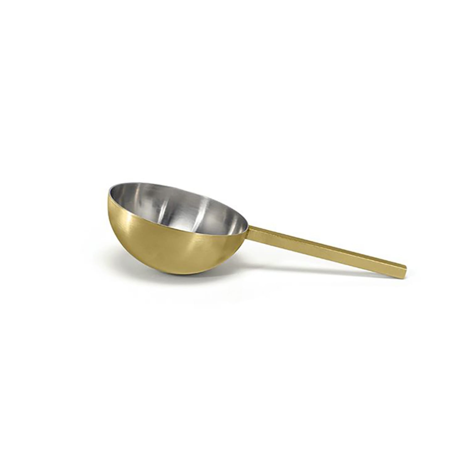 Front of the House BUT032GOS23 2 1/2 oz Tokyo Round Ice Scoop - Stainless Steel, Gold, Case of 12
