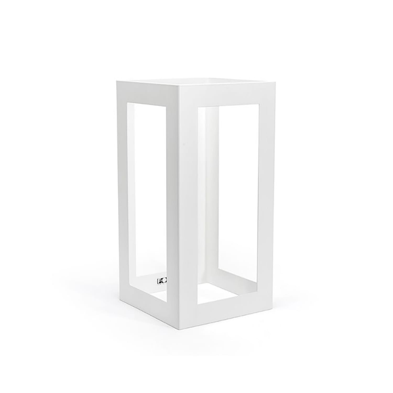 Front of the House BRI014WHI28 2 Piece B³ Buffet Building Blocks Riser Set - 13H, Iron, White