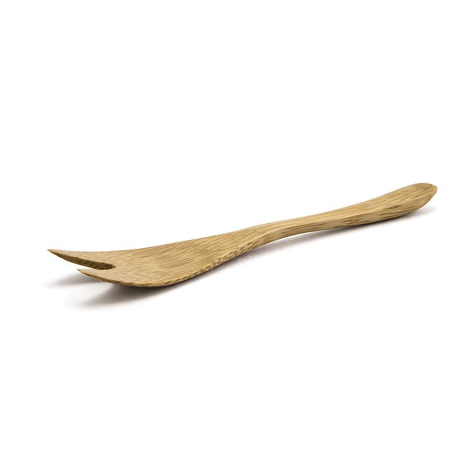 Front of the House BUT019BBB93 5 1/2 Bamboo Serving Fork, Brown, Case of 12