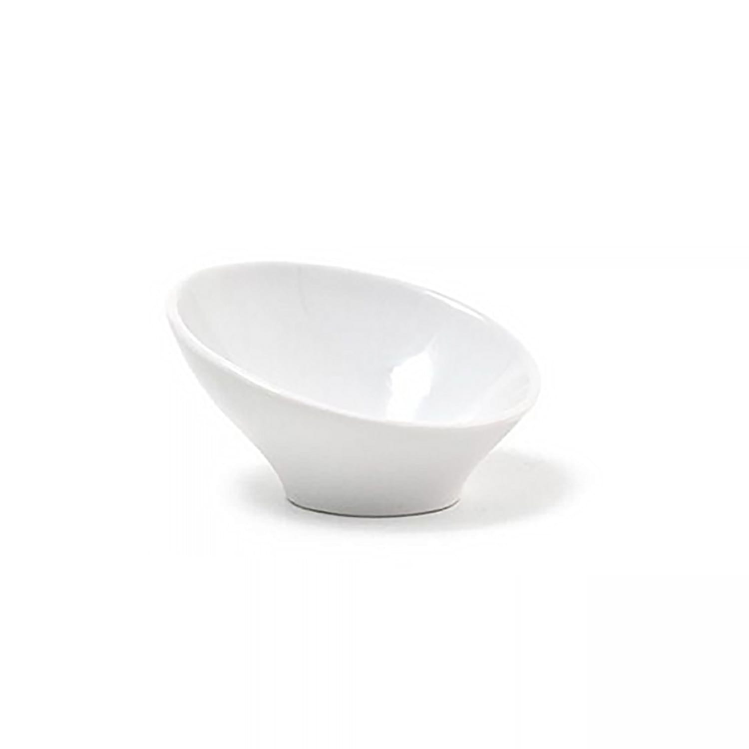 Front of the House DBO062WHP23 1 oz Round Ramekin - Porcelain, White, Case of 12