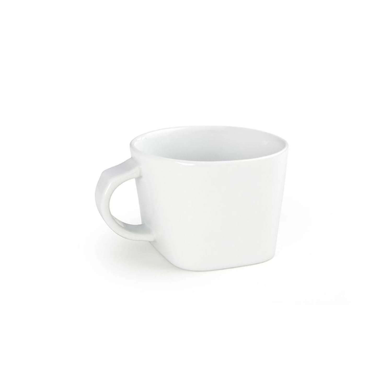 Front of the House DCS045WHP23 9 oz Nouvelle Cup - Porcelain, White, Case of 12