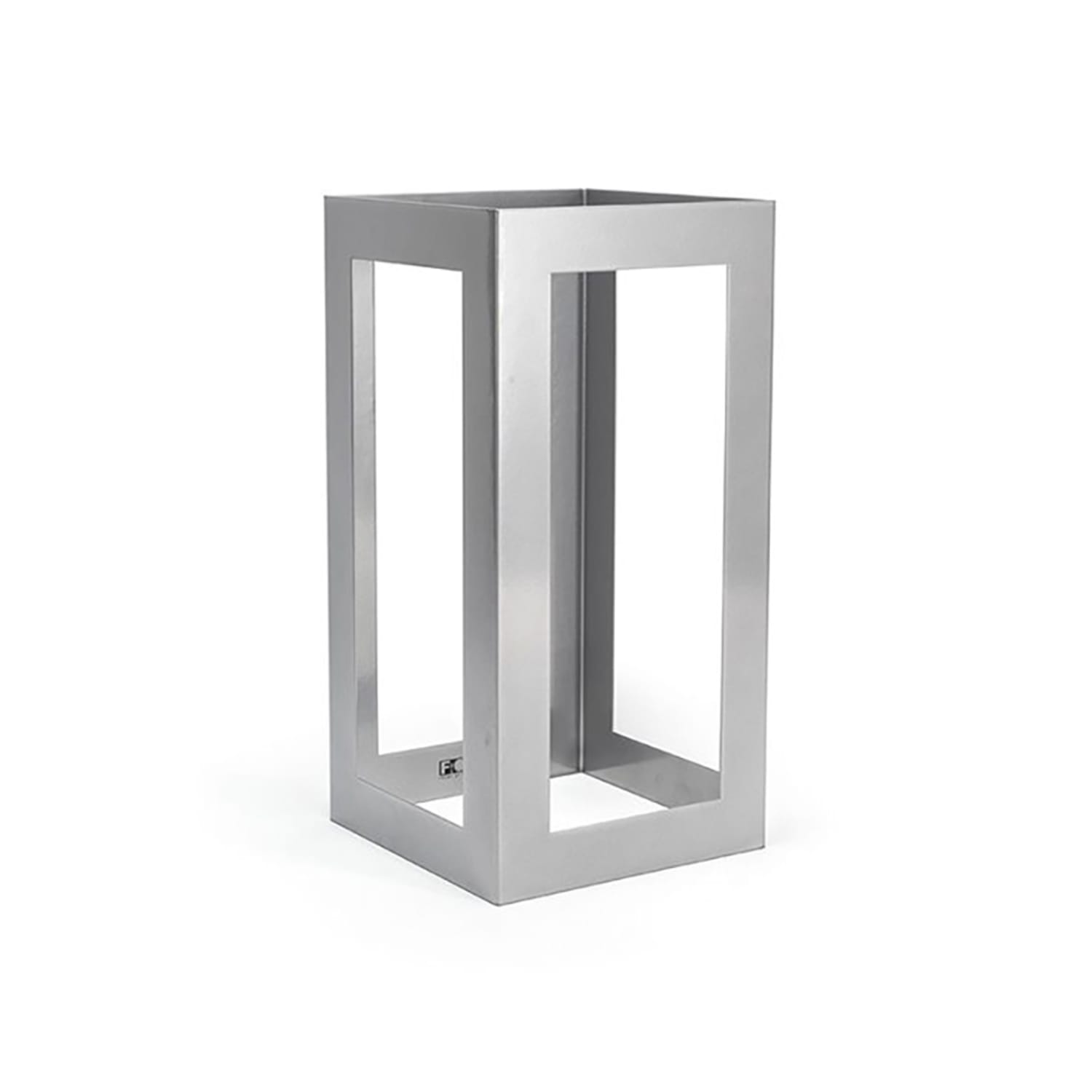 Front of the House BRI014BCI28 2 Piece B³ Buffet Building Blocks Riser Set - 13H, Iron, Silver