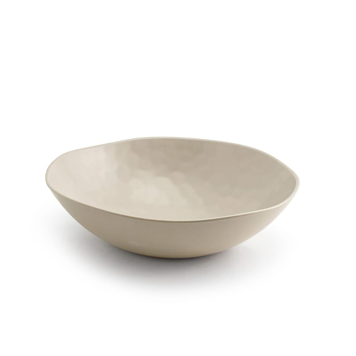 Front of the House DBO105NAB22 52 oz Round Platewise Bowl - Bamboo, Natural, Beige, Case of 6