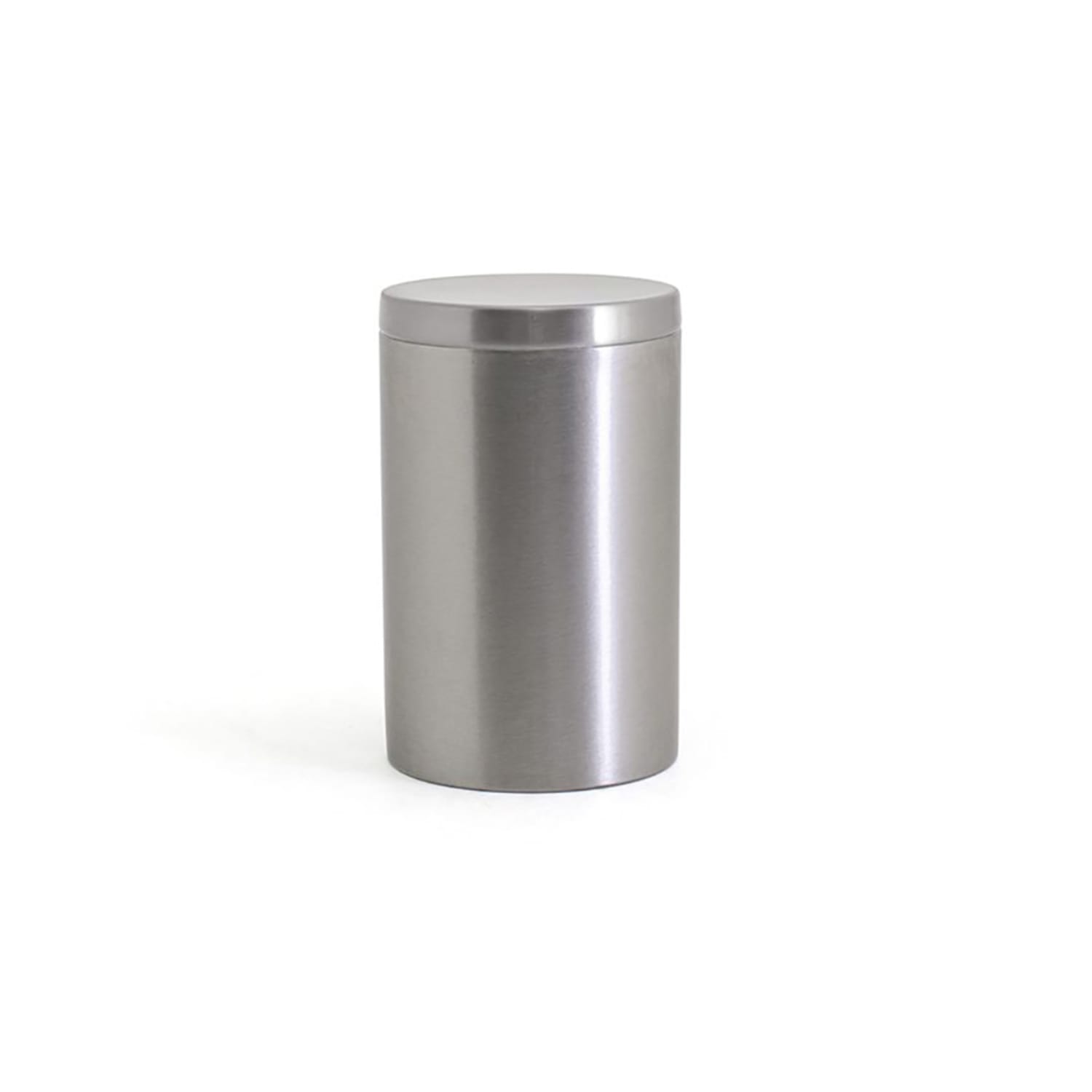 Front of the House RJR024BSS23 10 oz Round Storage Jar - Stainless Steel, Case of 12