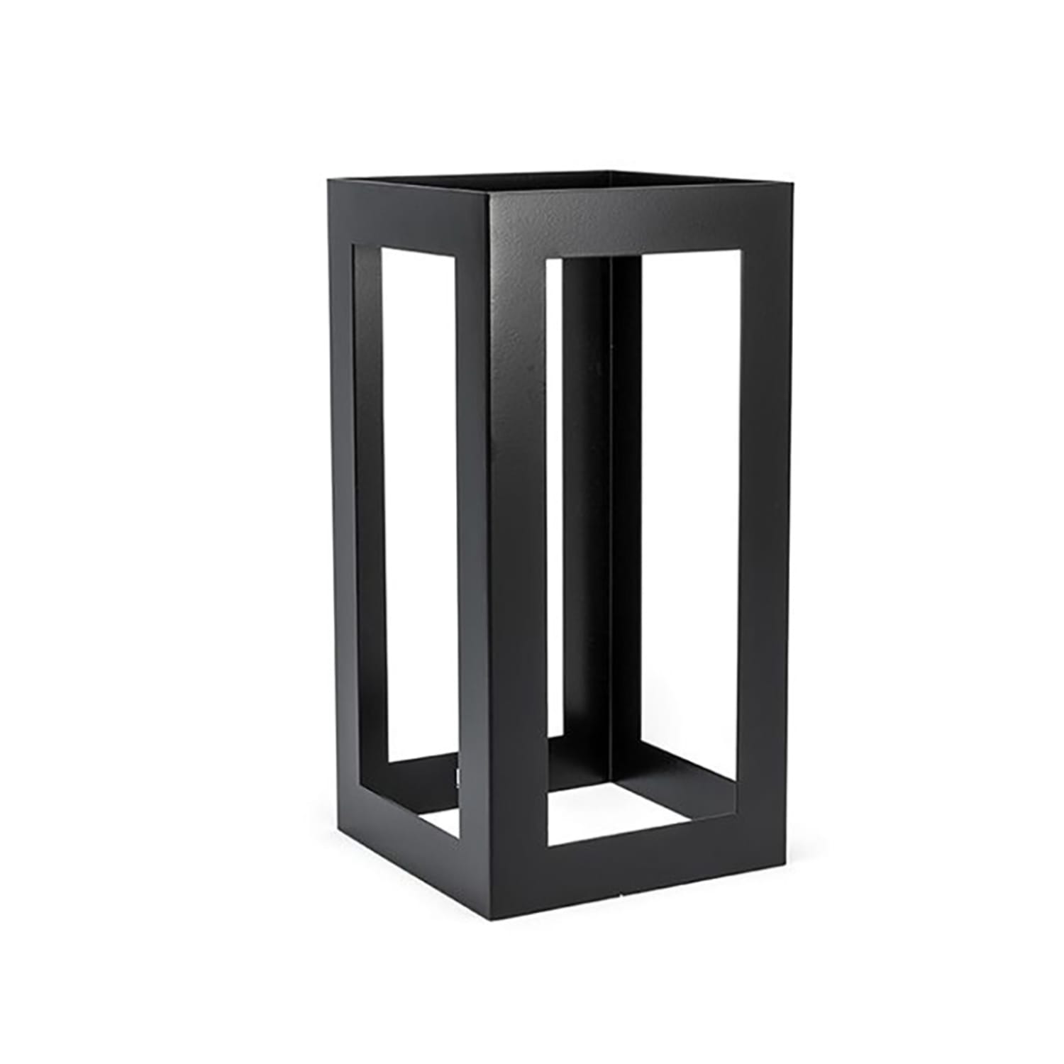 Front of the House BRI014BKI28 2 Piece B³ Buffet Building Blocks Riser Set - 13H, Iron, Matte Black