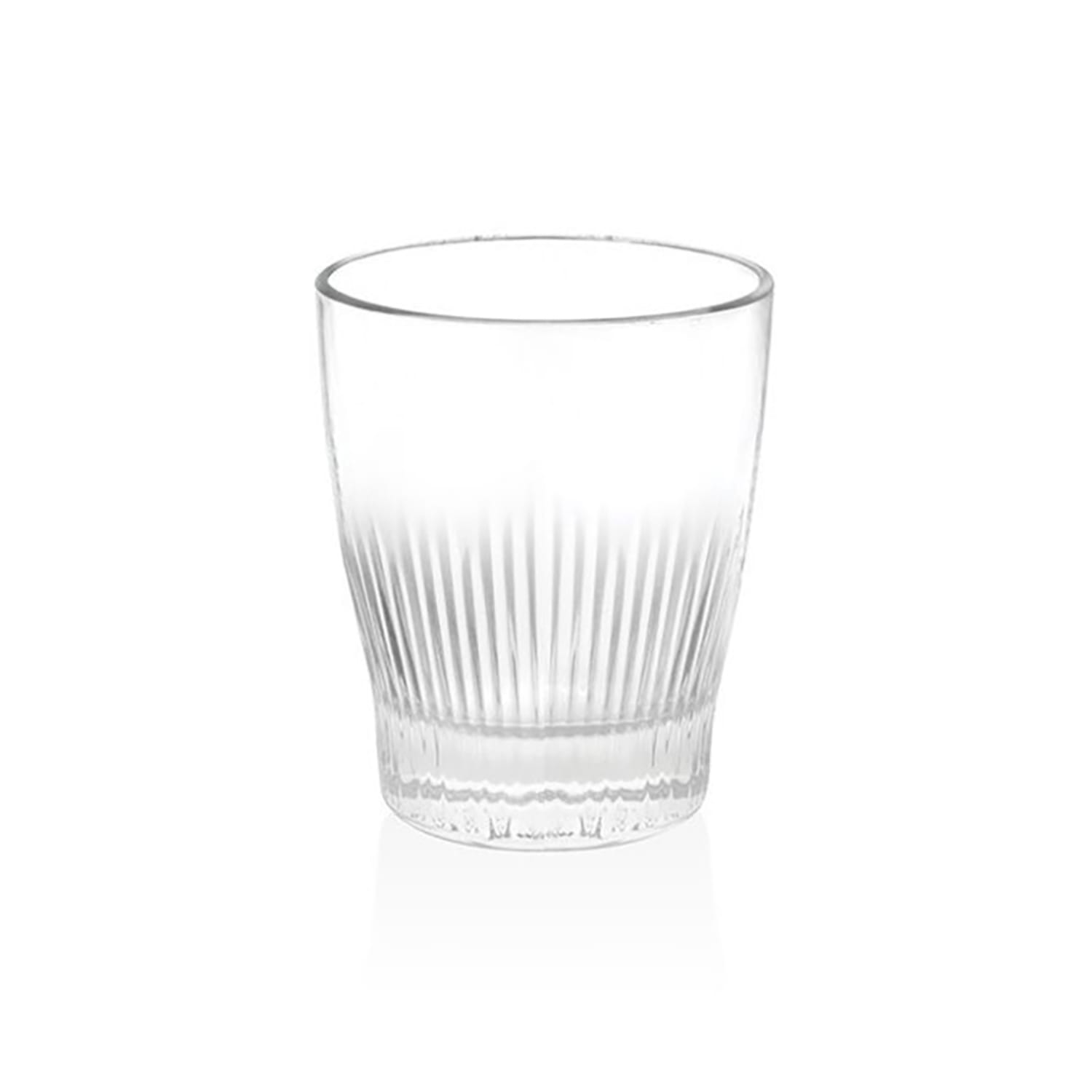 Front of the House RDO003CLG25 10 oz Double Old Fashion Glass - Chisel, Clear, Case of 36