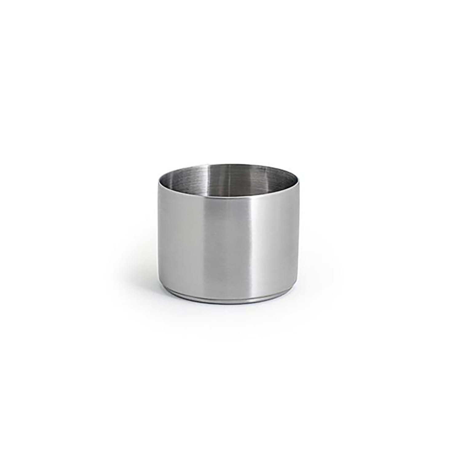 Front of the House DSD072BSS23 9 oz Round Ramekin - Stainless Steel, Case of 12