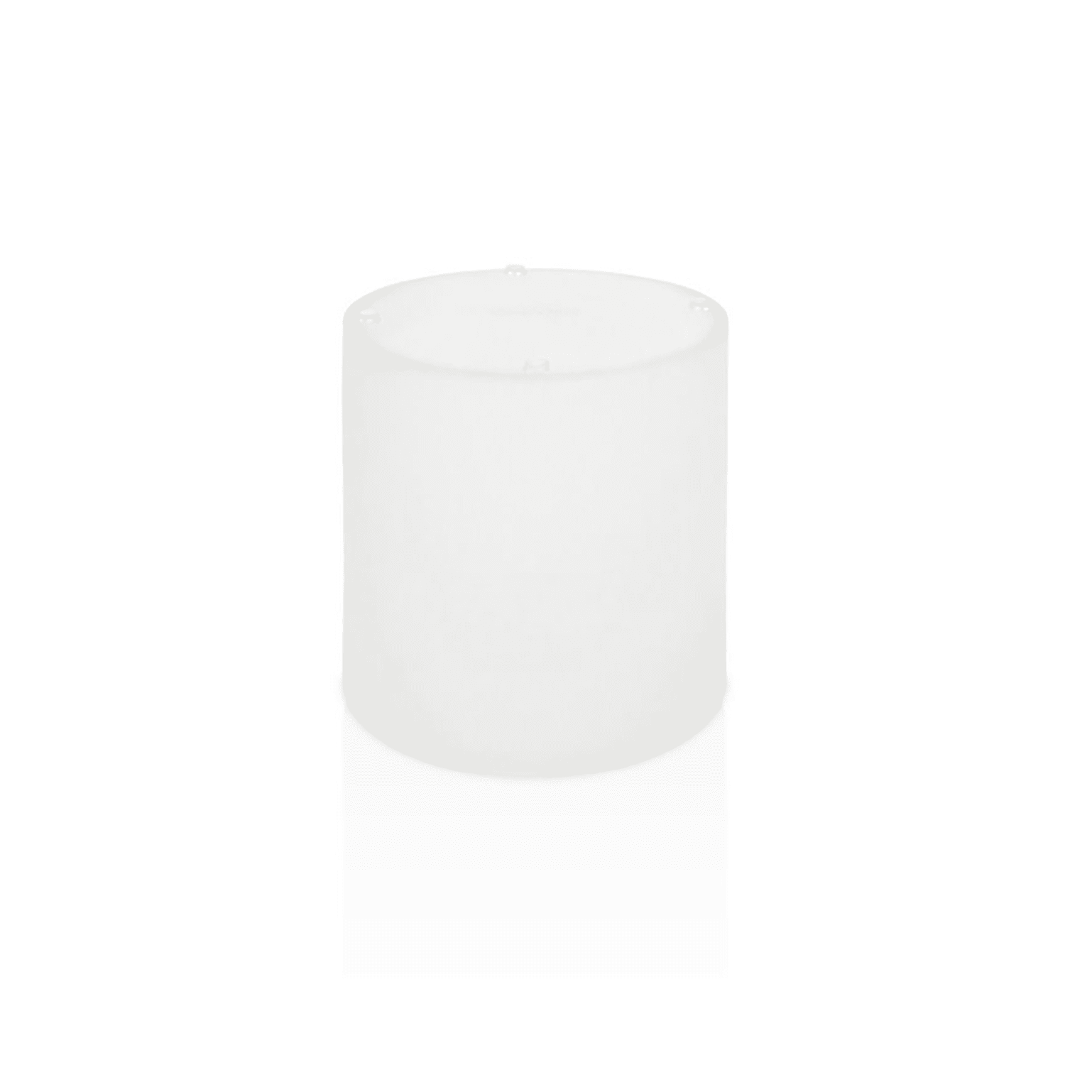 Front of the House RWA011FRR10 8 Round Nassau Display Riser - Resin, Ice, White, Case of 2