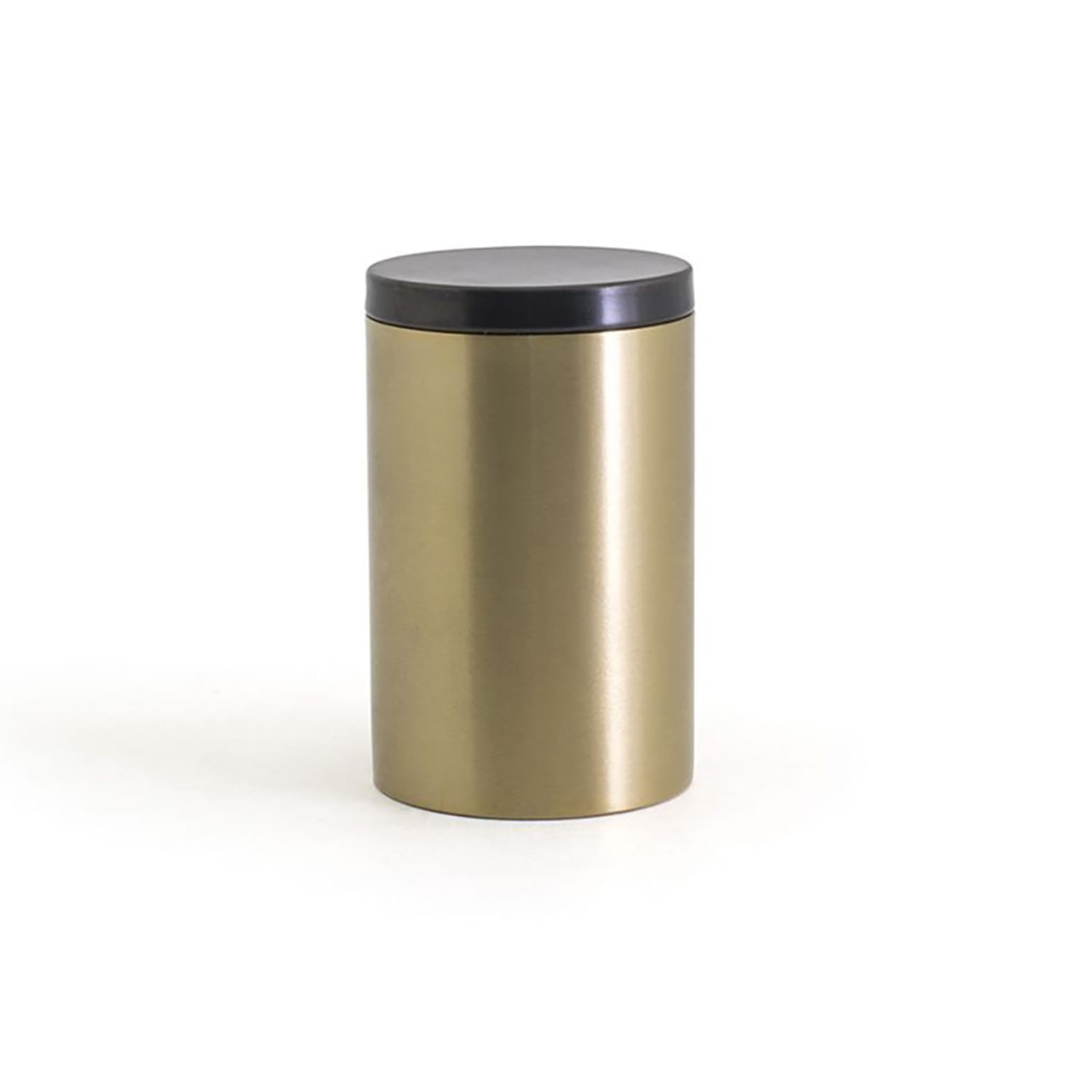 Front of the House RJR028GOS23 10 oz Round Storage Jar - Stainless Steel, Matte Brass, Gold, Case of 12